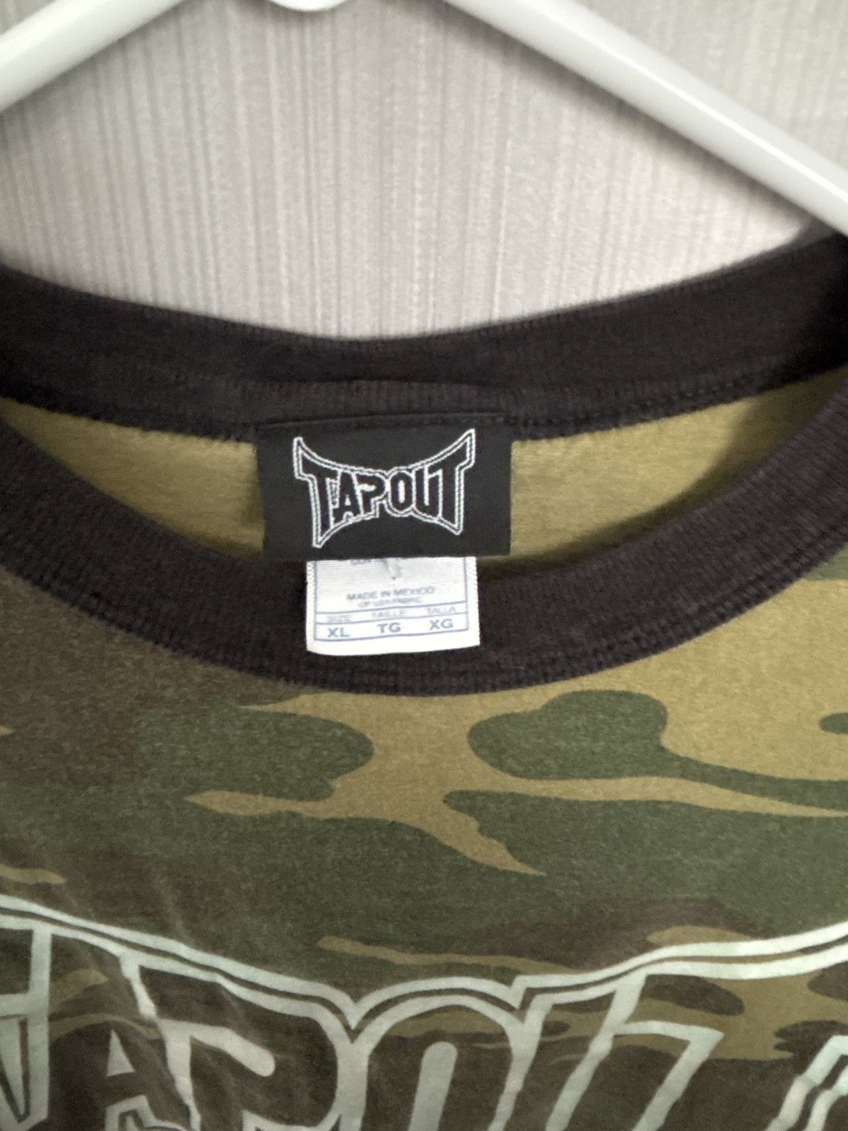 Tapout Vintage tapout camo tee Size US XL / EU 56 / 4 - 4 Thumbnail