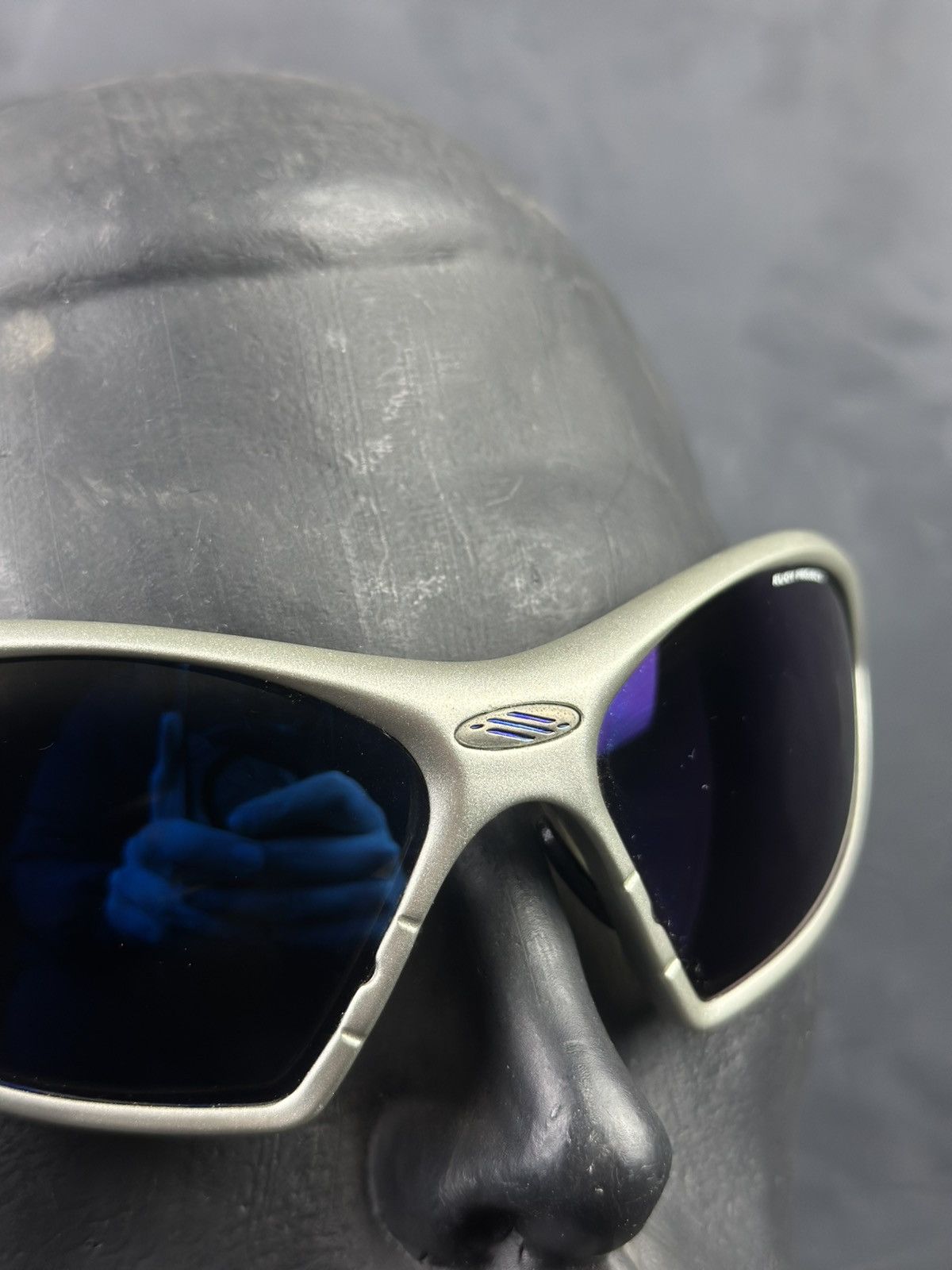 Other RUDY PROJECT EKYNOX SX WITH DARK BLUE LENS IN SILVER FRAME Size ONE SIZE - 3 Thumbnail