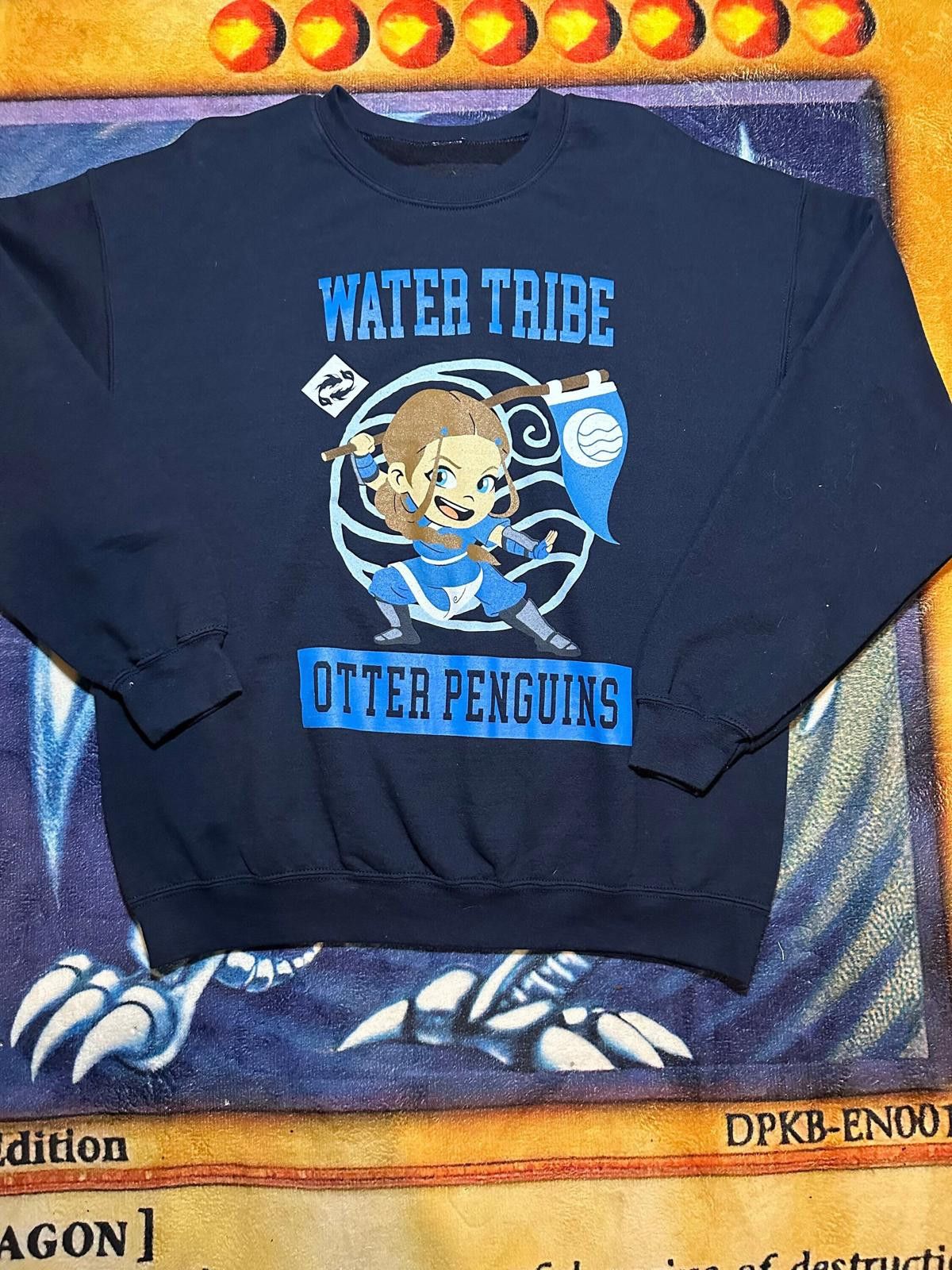 Nickelodeon Avatar The Last Airbender Otter Penguins Sweatshirt Large Size US L / EU 52-54 / 3 - 1 Thumbnail