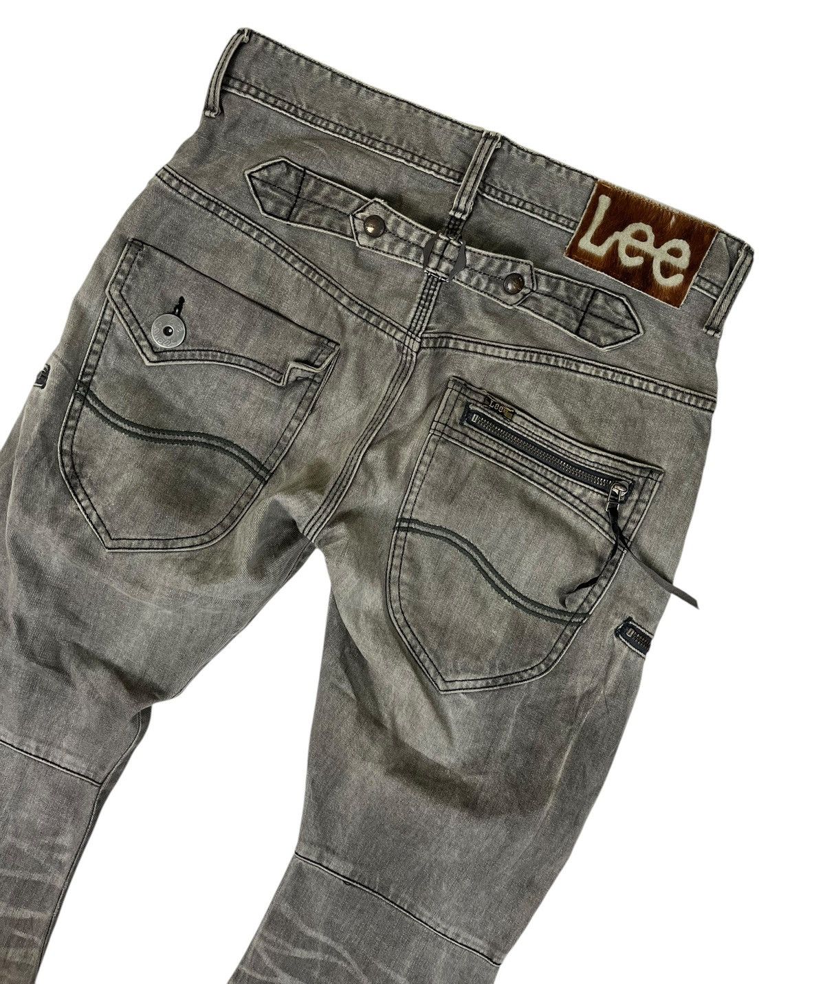 Japanese Brand × Lee Lee Distressed Denim Dirty Jeans Size US 31 - 11 Thumbnail