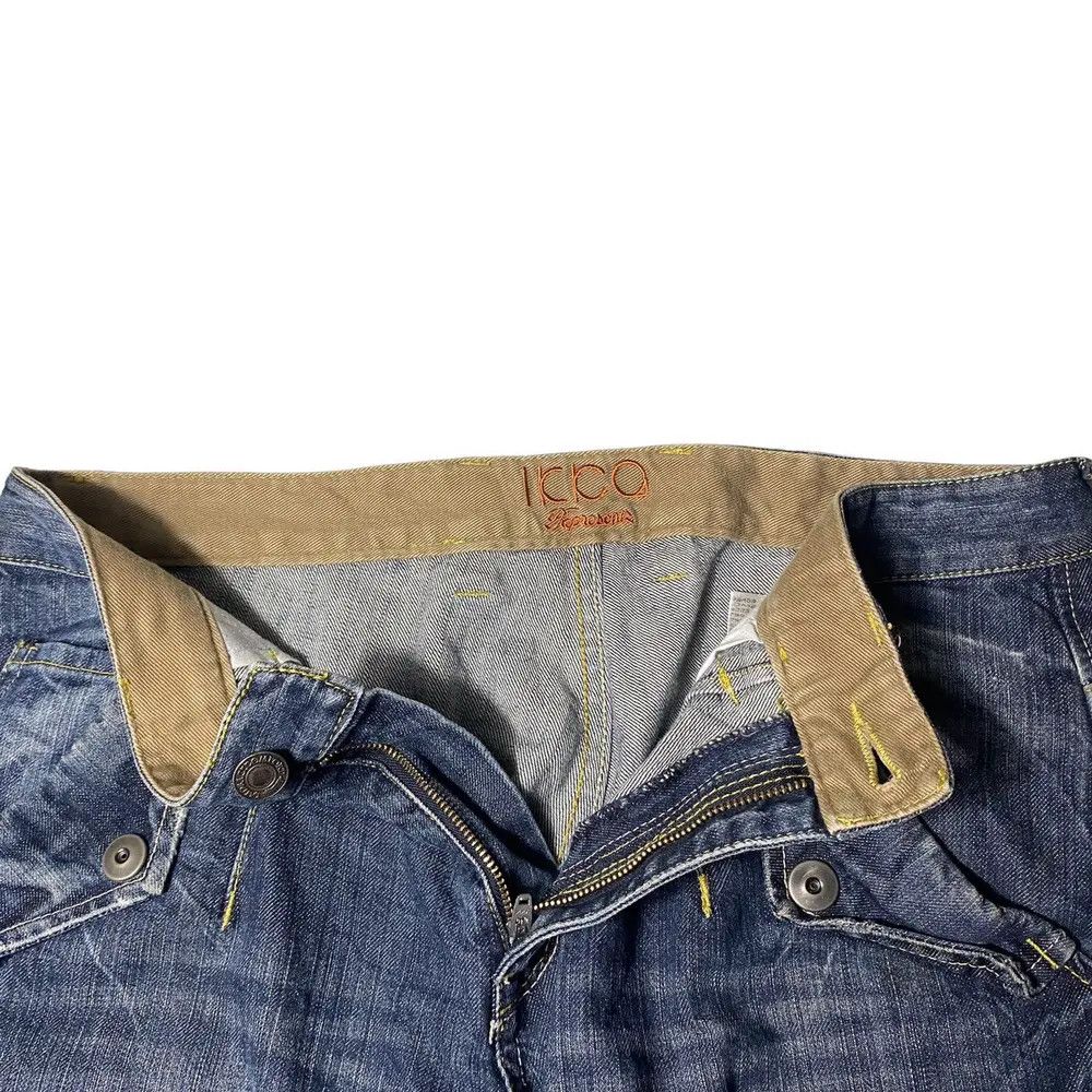 Japanese Brand lcco japanesebrand multizip pocket denim y2k lgb Size US 33 - 3 Thumbnail