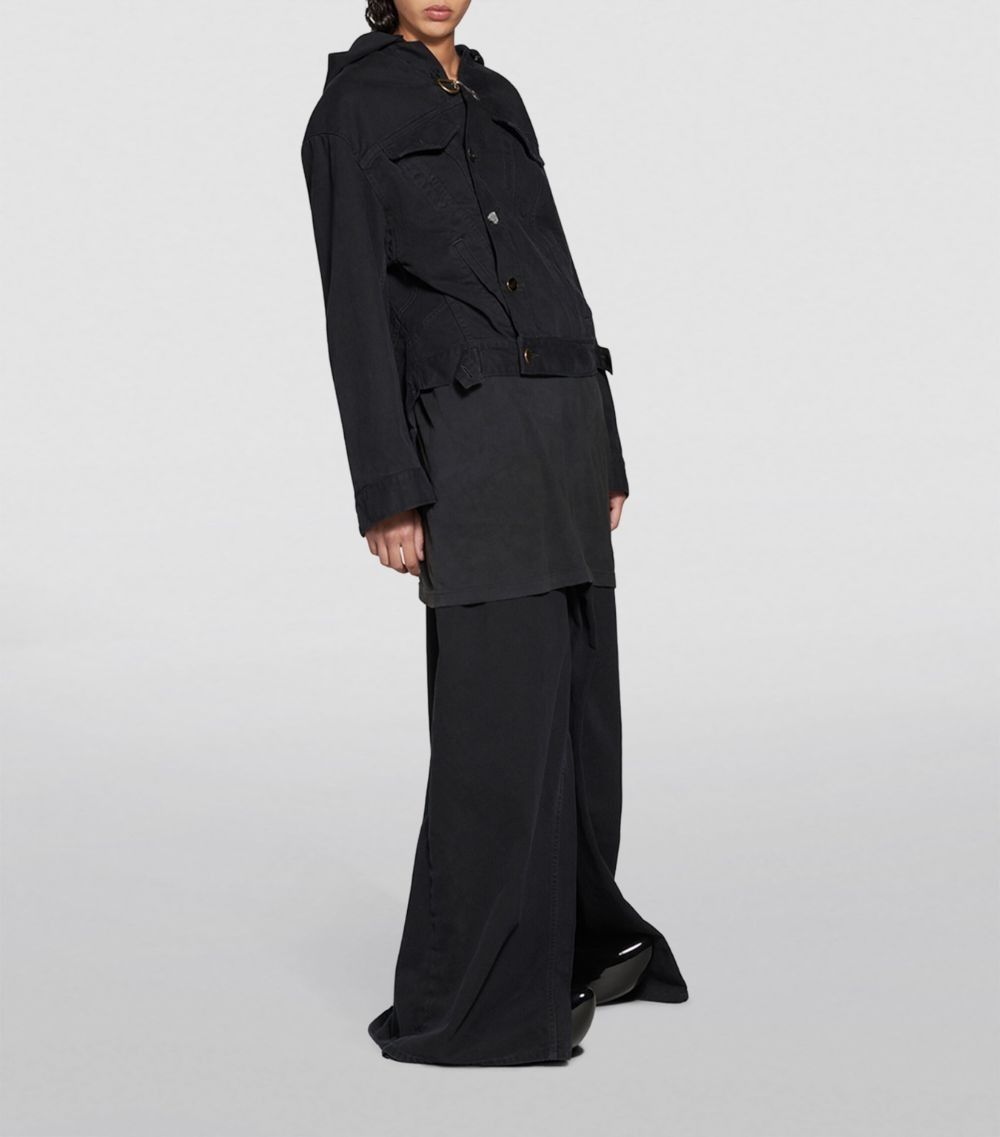 Balenciaga oc11z0125 DIY Jacket in Black Size XL / US 12-14 / IT 48-50 - 2 Thumbnail