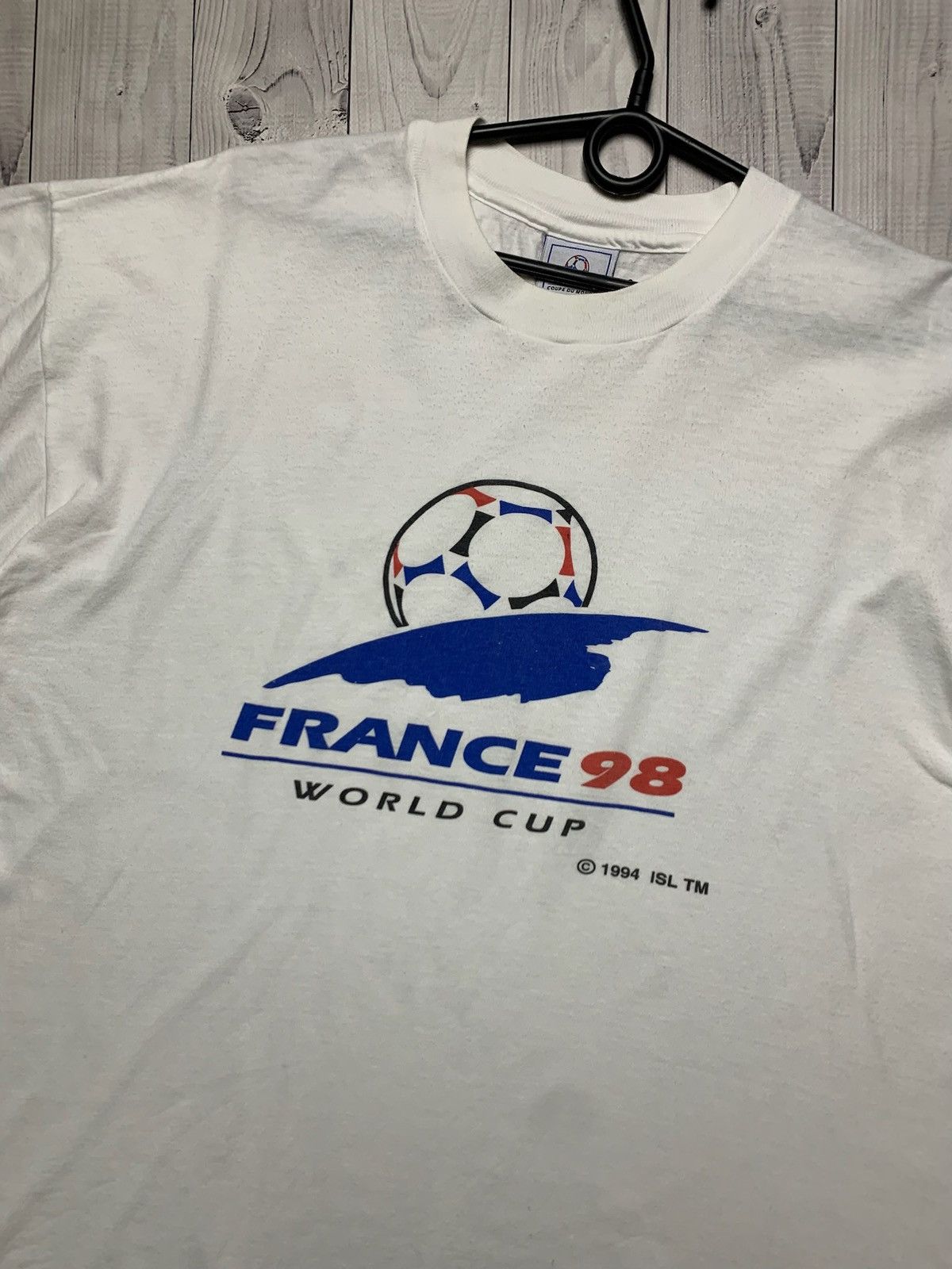 Vintage Vintage Soccer tee France 1998 World Cup size XL Size US XL / EU 56 / 4 - 3 Thumbnail