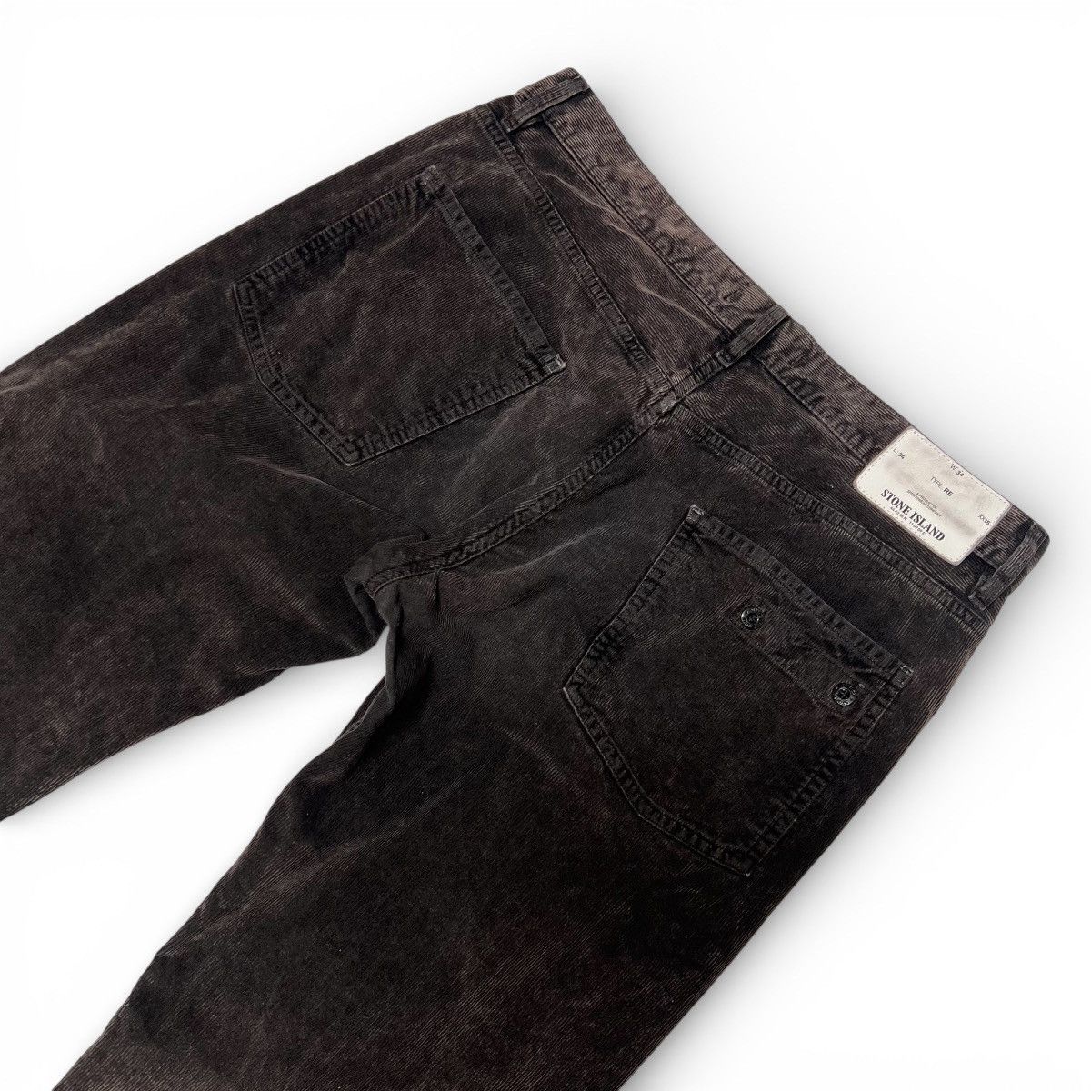 Stone Island Stone Island Garment Dyed vintage washed corduroy pants Size US 34 / EU 50 - 9 Thumbnail