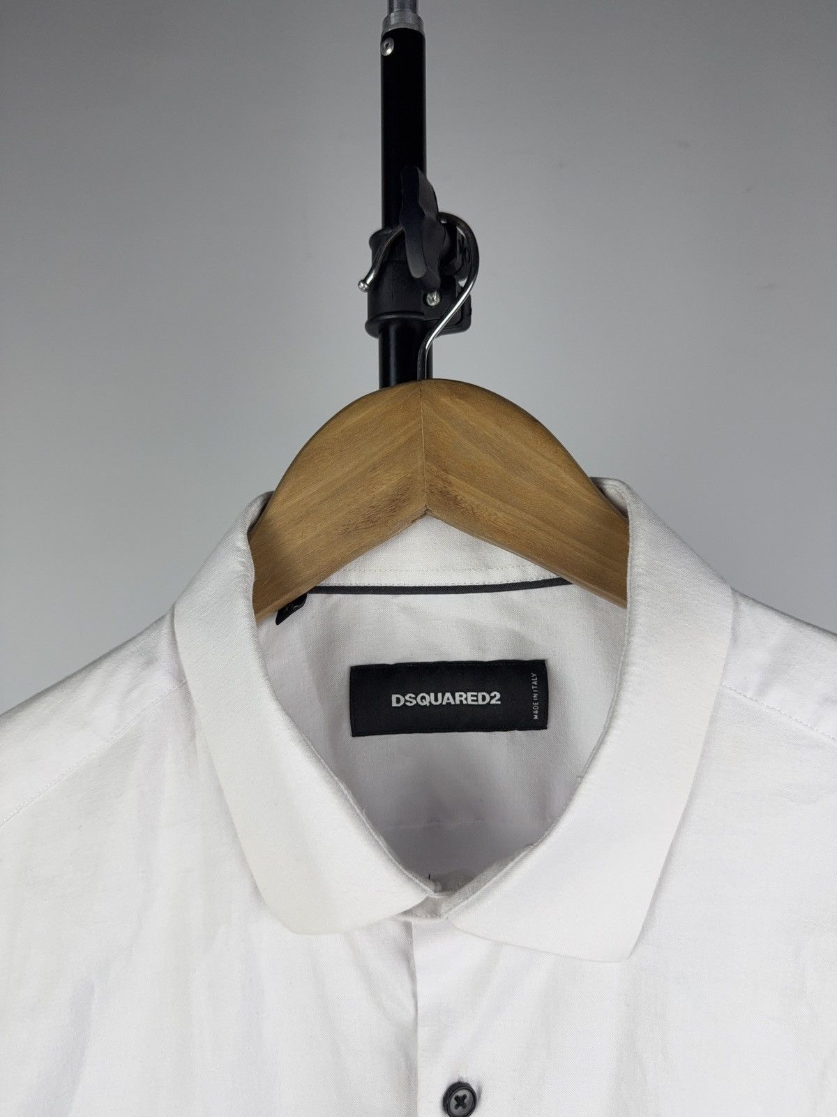 Dsquared2 Vintage 00 Retro Dsquared2 luxury blank basic Shirt Size US XL / EU 56 / 4 - 4 Thumbnail
