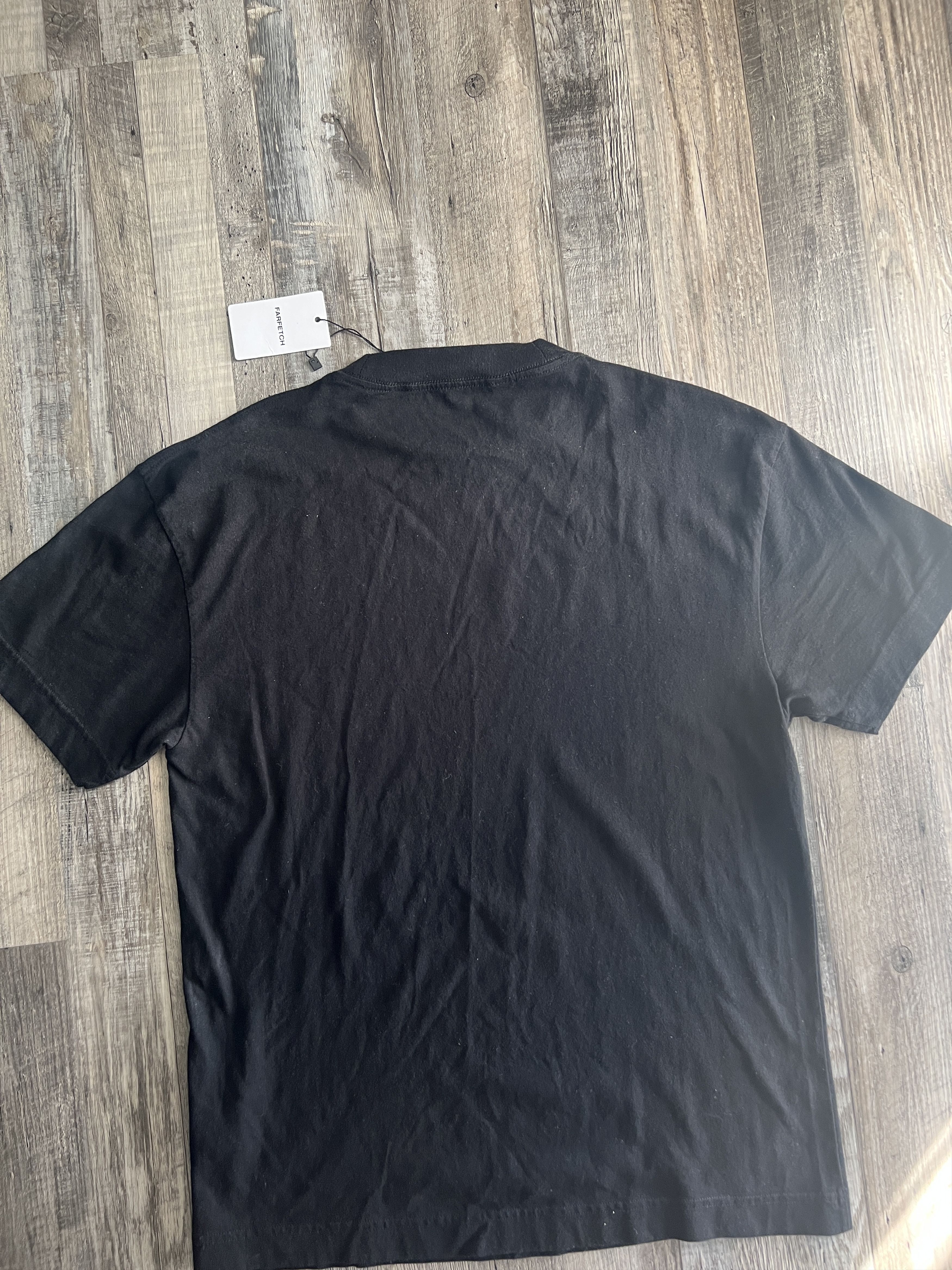 Palm Angels Palm Angels Los Angels Sprayed Black Tee Size US M / EU 48-50 / 2 - 3 Thumbnail