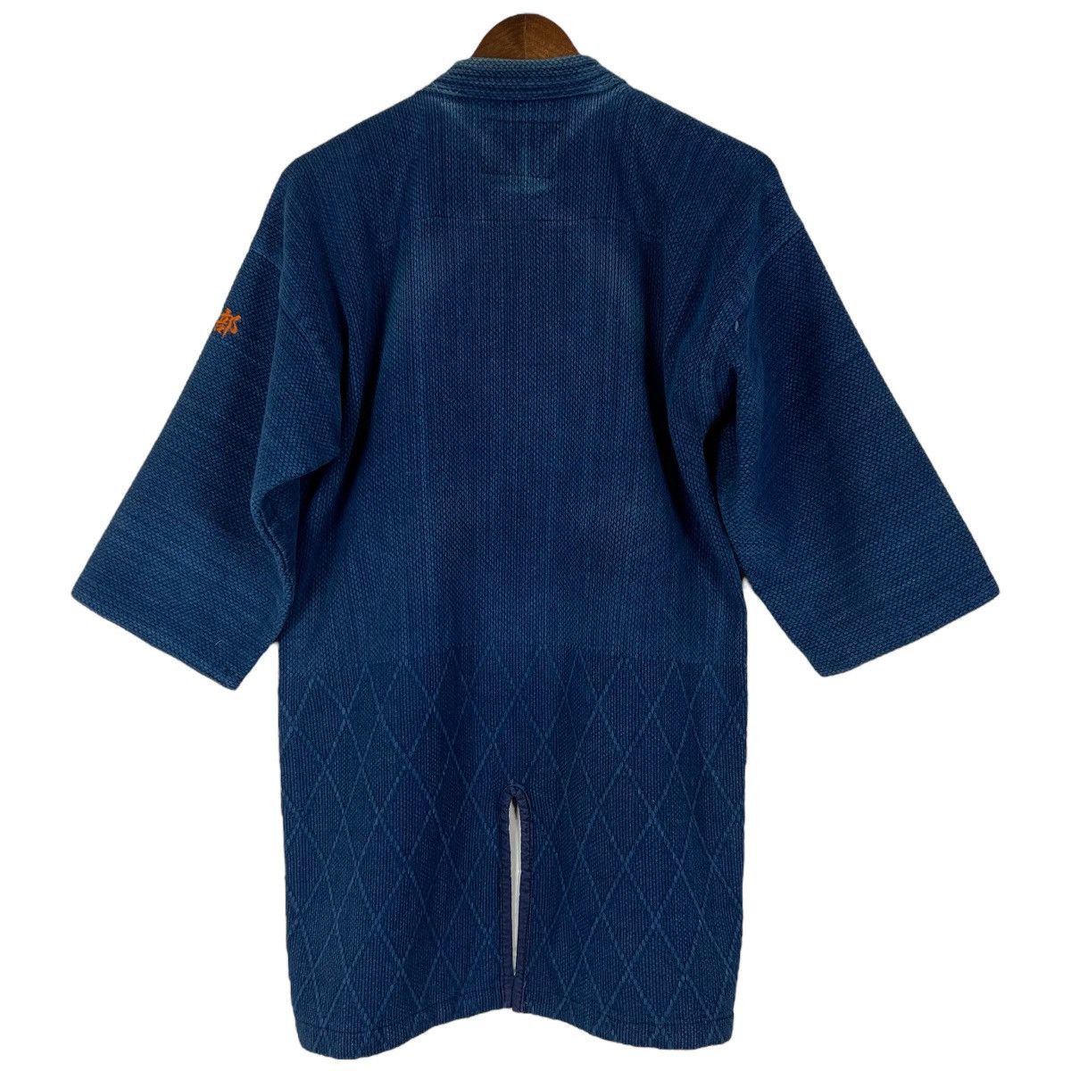 Japanese Brand Vintage Distressed Kendo Uniform Indigo Blue Kimono Jacket Size US M / EU 48-50 / 2 - 2 Thumbnail