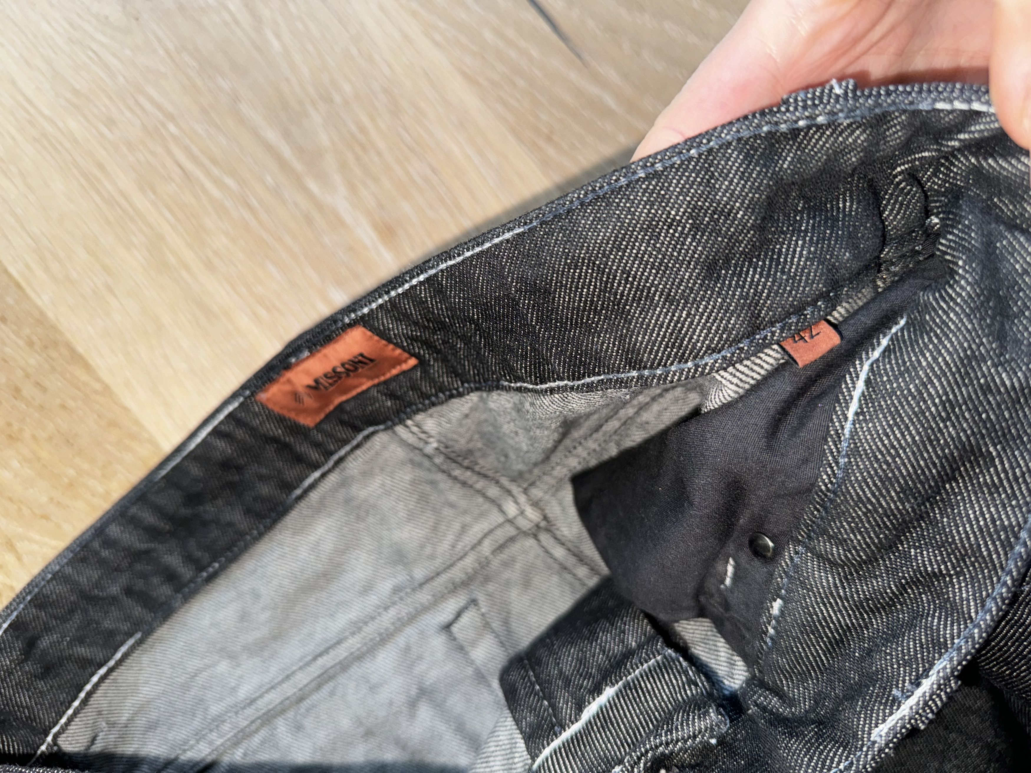 Missoni Missoni Straight Leg Jeans Size 31" - 6 Thumbnail