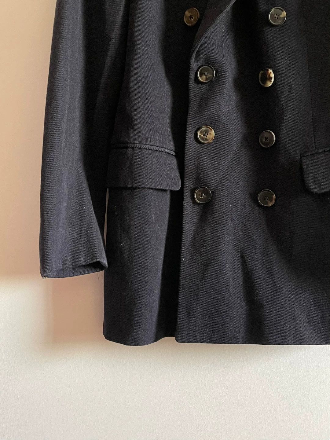 Dries Van Noten Dries Van Noten 11fw Wool Double-Breasted Blazer 44 Size 44R - 6 Thumbnail