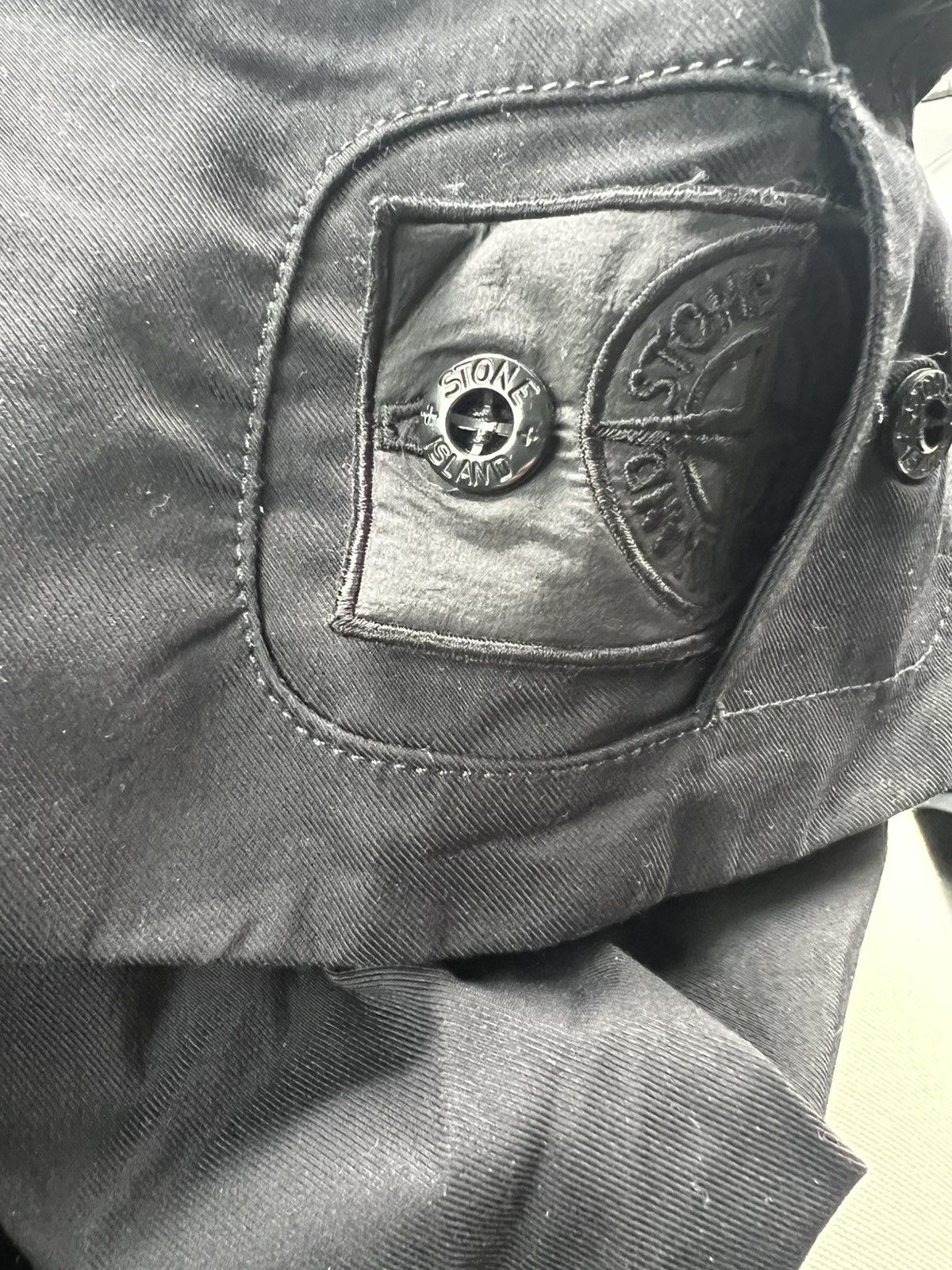 Stone Island Shadow Project STONE ISLAND SHADOW PROJECT Shadow Cargo Pants Black Sz IT54 Size US 38 / EU 54 - 7 Thumbnail