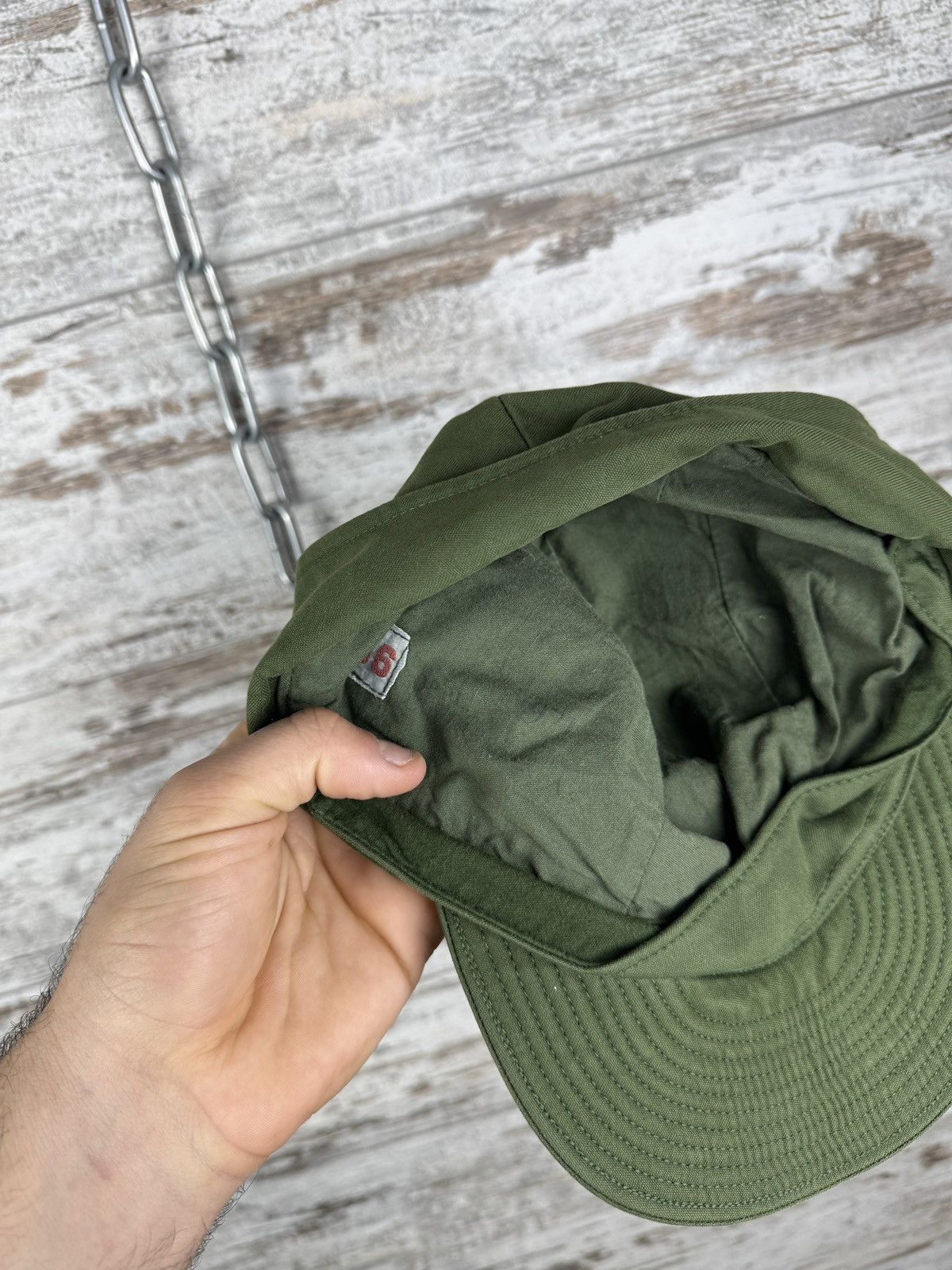 Vintage Vintage Swedish Army Military Earwarmer Flap Ear Cap Hat Size ONE SIZE - 9 Thumbnail