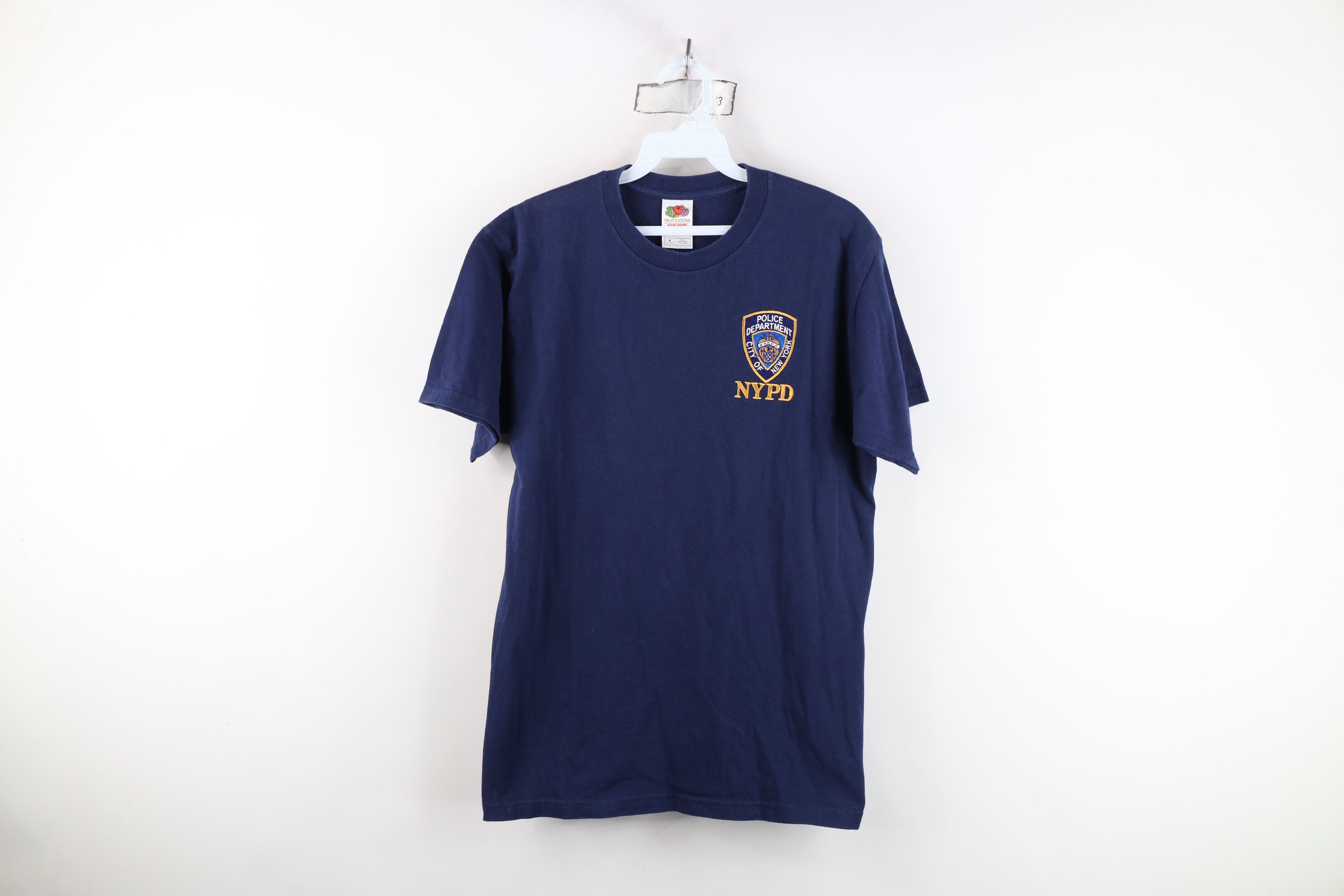 Vintage Vintage Y2K Spell NYPD New York Police Departments T-Shirt Size US M / EU 48-50 / 2 - 1 Thumbnail