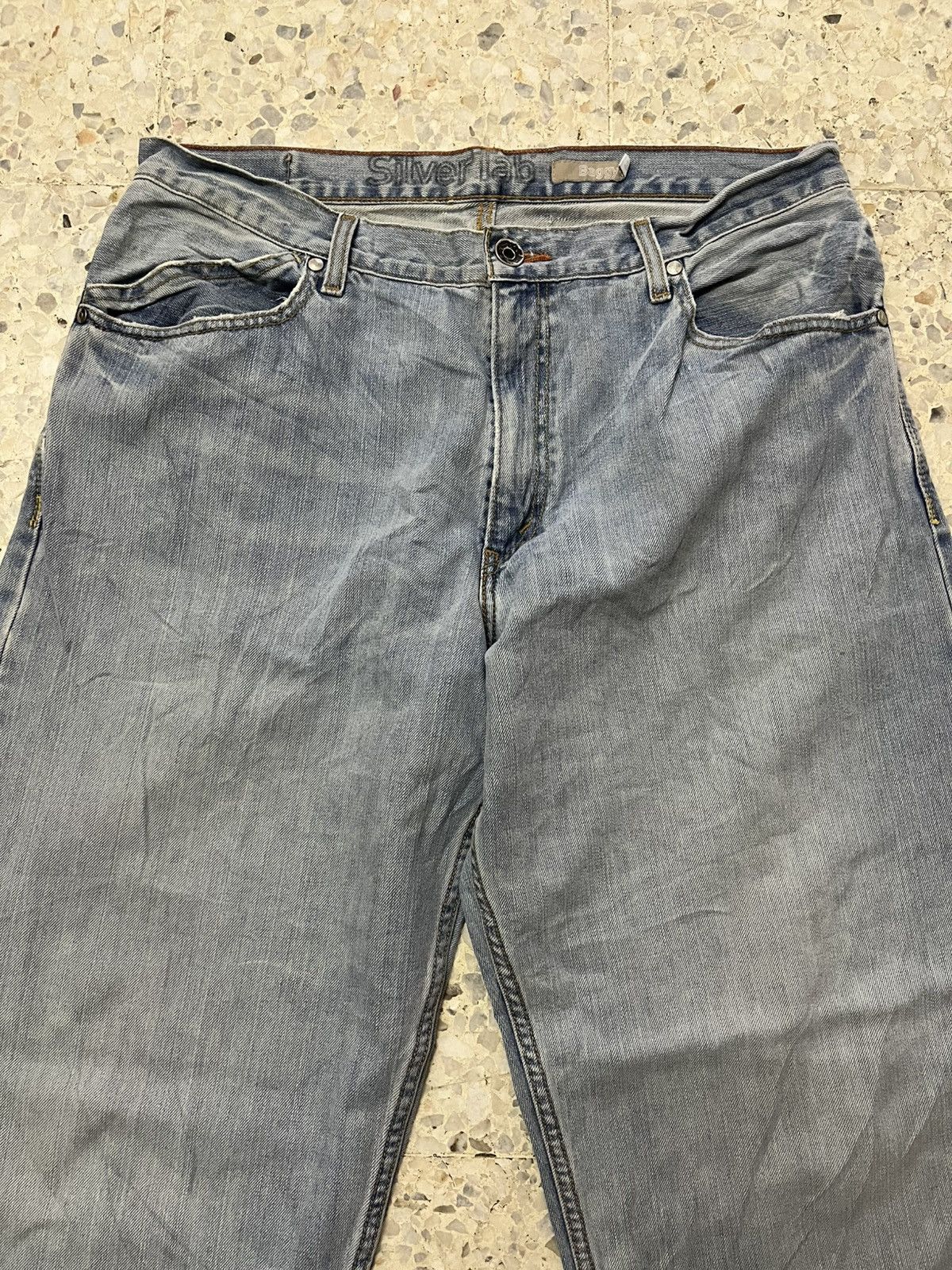 Levi's Vintage Clothing Vintage Y2K Levi’s SilverTab baggy Jeans light wash Size US 36 / EU 52 - 2 Thumbnail