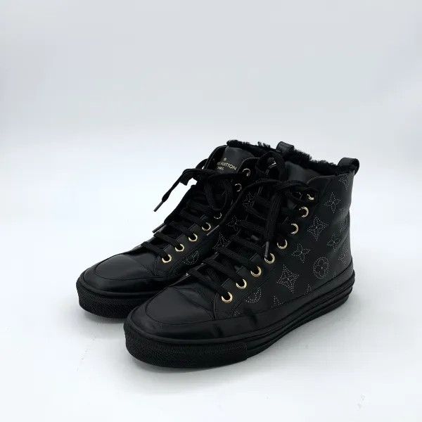 Louis Vuitton Louis Vuitton Stellar High-Top Fashion Sneakers 0079 Size US 6 / IT 36 - 1 Thumbnail