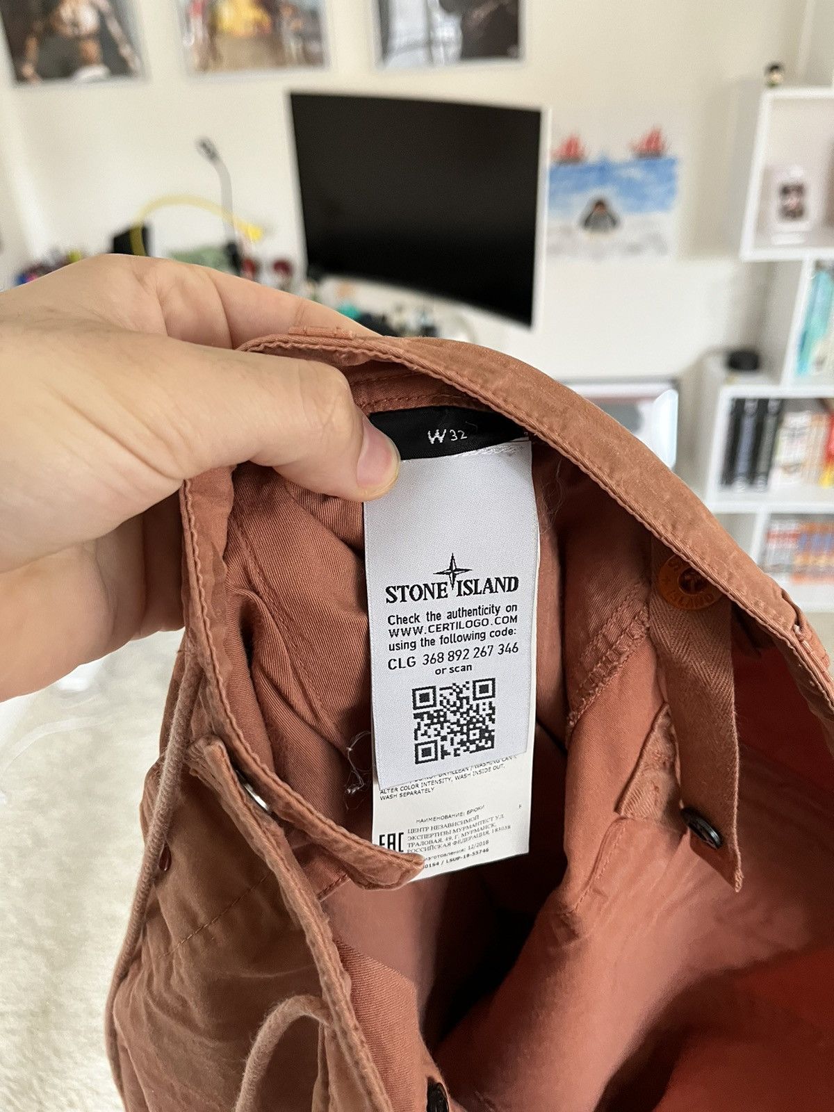 Stone Island × Supreme Stone Island Supreme Cargo Pants Size US 32 / EU 48 - 7 Thumbnail