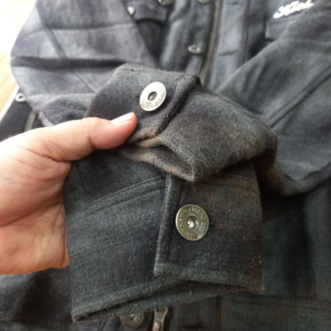In The Attic × Japanese Brand 2000s in the attic trucker wool jacket Size US M / EU 48-50 / 2 - 4 Thumbnail