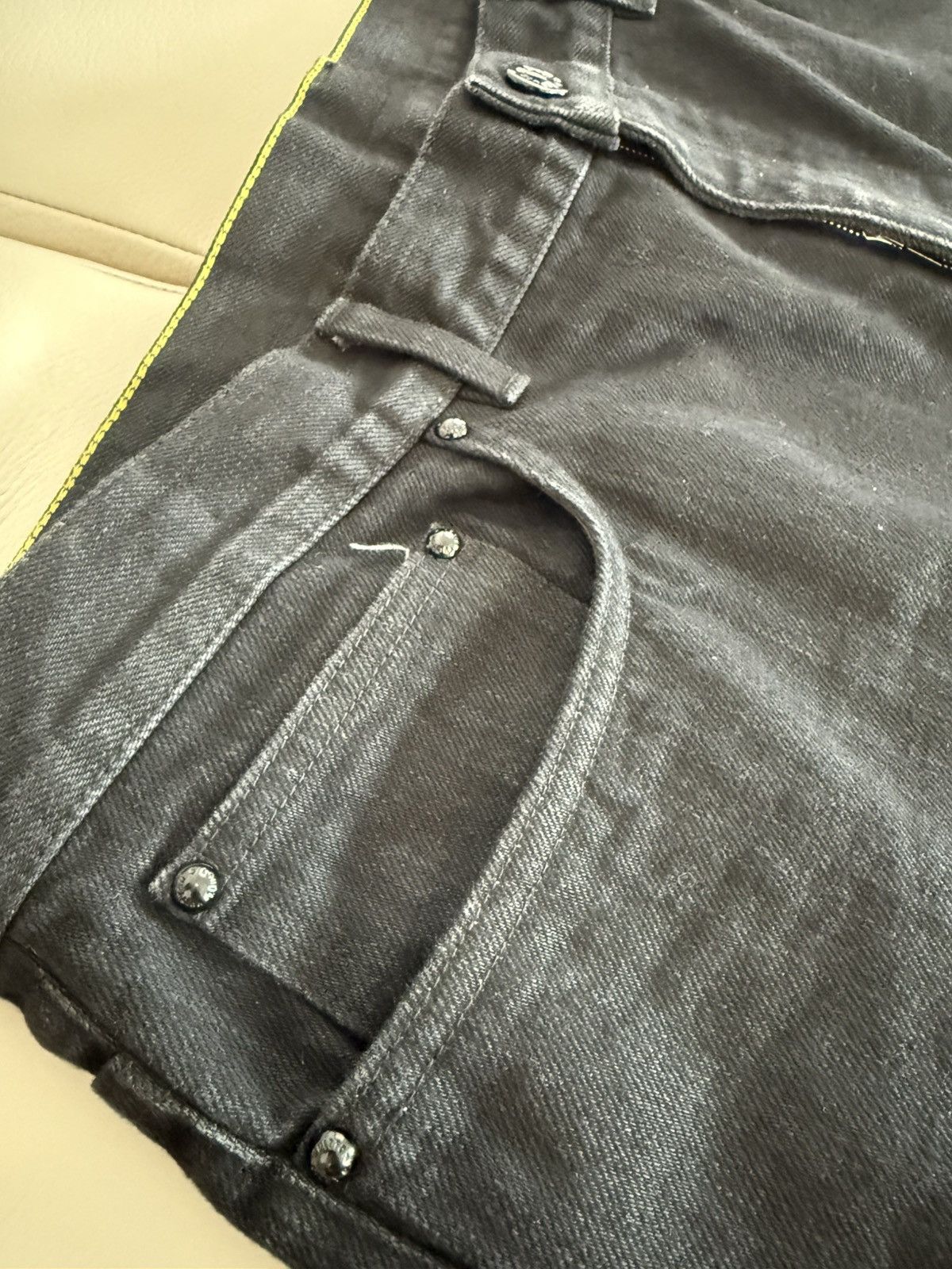 Louis Vuitton Louis Vuitton Japanese Denim Black 2023 Virgil Size US 36 / EU 52 - 14 Thumbnail