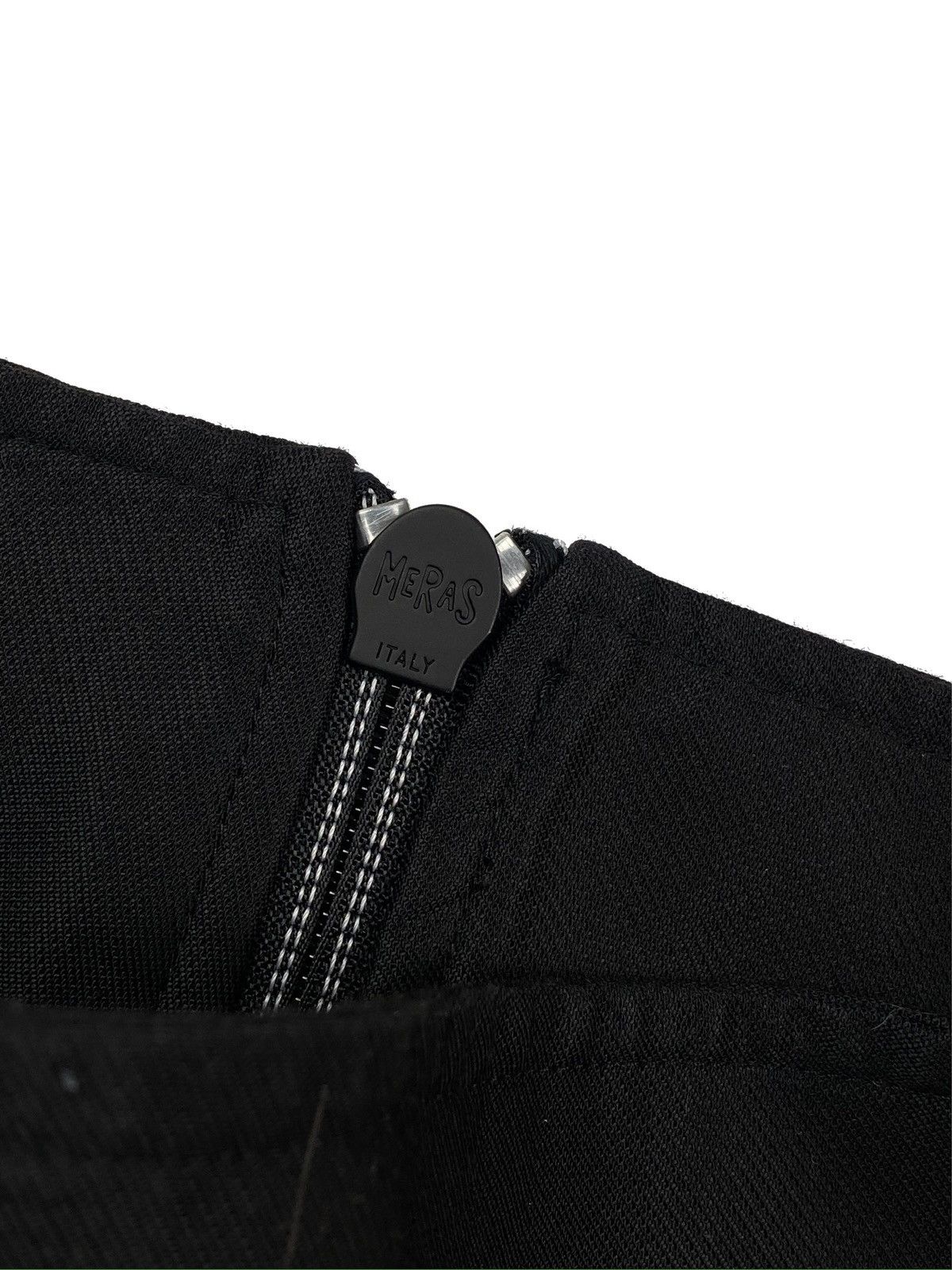 Sandro SANDRO PARIS WOMEN BLACK A-LINE SKIRT BLACK ZIP SIZE S Size 27" / US 4 / IT 40 - 10 Thumbnail