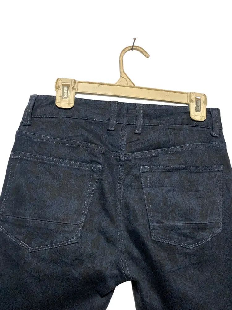 Katharine Hamnett London 1990s Hamnett abstract print skinny denim Size US 29 - 10 Thumbnail