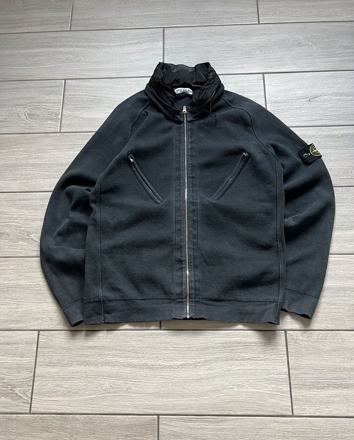 Stone Island Compass-badge hooded windbreaker | Eraldo.com US