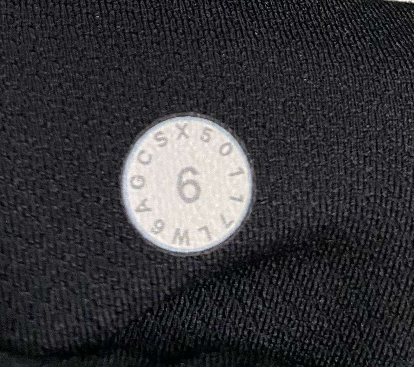 Lululemon Lululemon Pace Rival Hazy Days Black & White Crop Leggings 6 Size 30" / US 8 / IT 44 - 6 Thumbnail