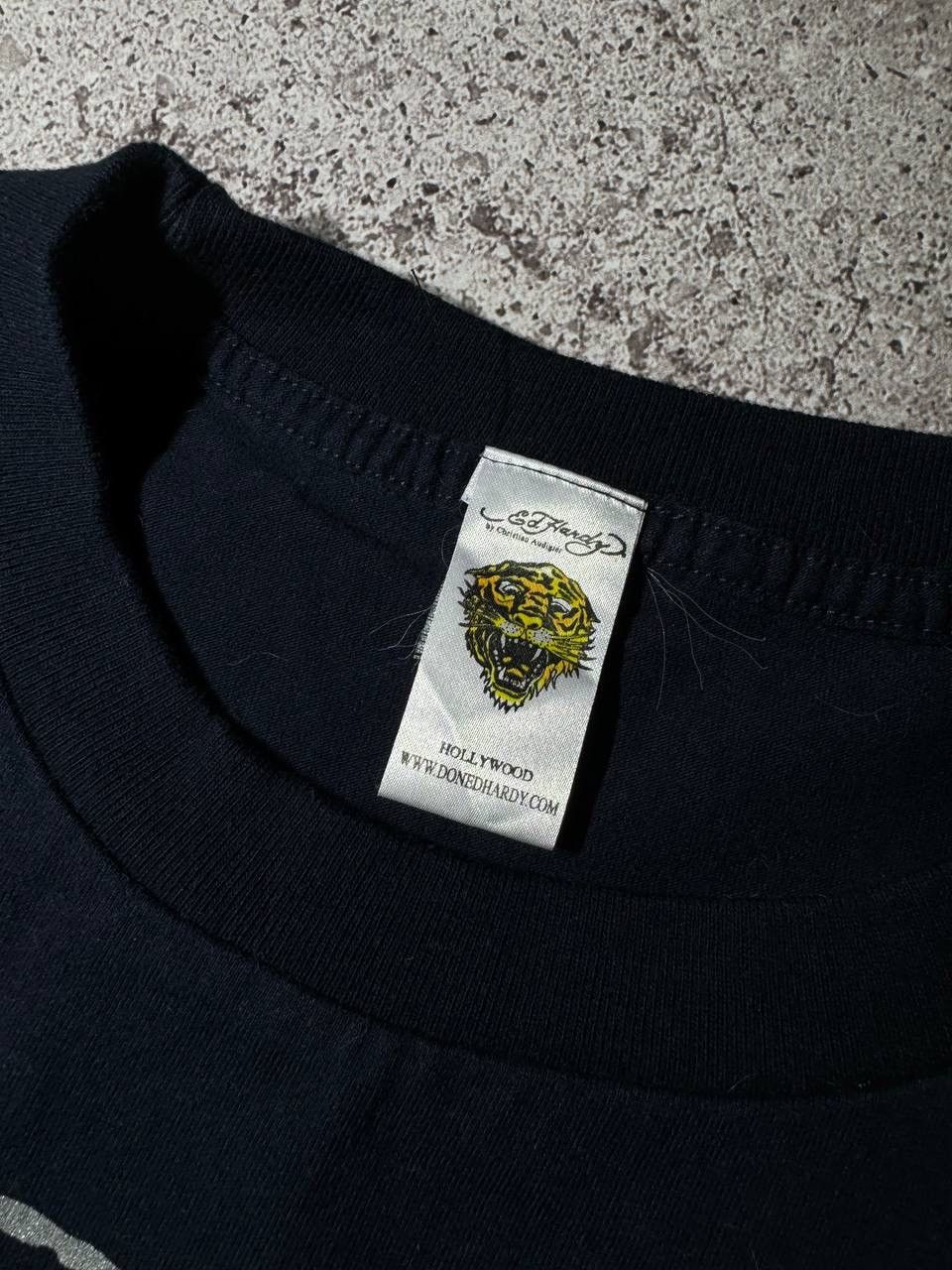 Christian Audigier × Ed Hardy × Vintage Ed Hardy by Christian Audigier Vintage T-shirt Japanese y2k Size US L / EU 52-54 / 3 - 11 Thumbnail