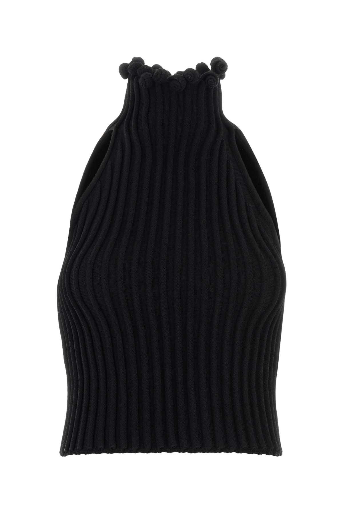 Alaia Black Viscose Blend Top Size S / US 4 / IT 40 - 1 Thumbnail
