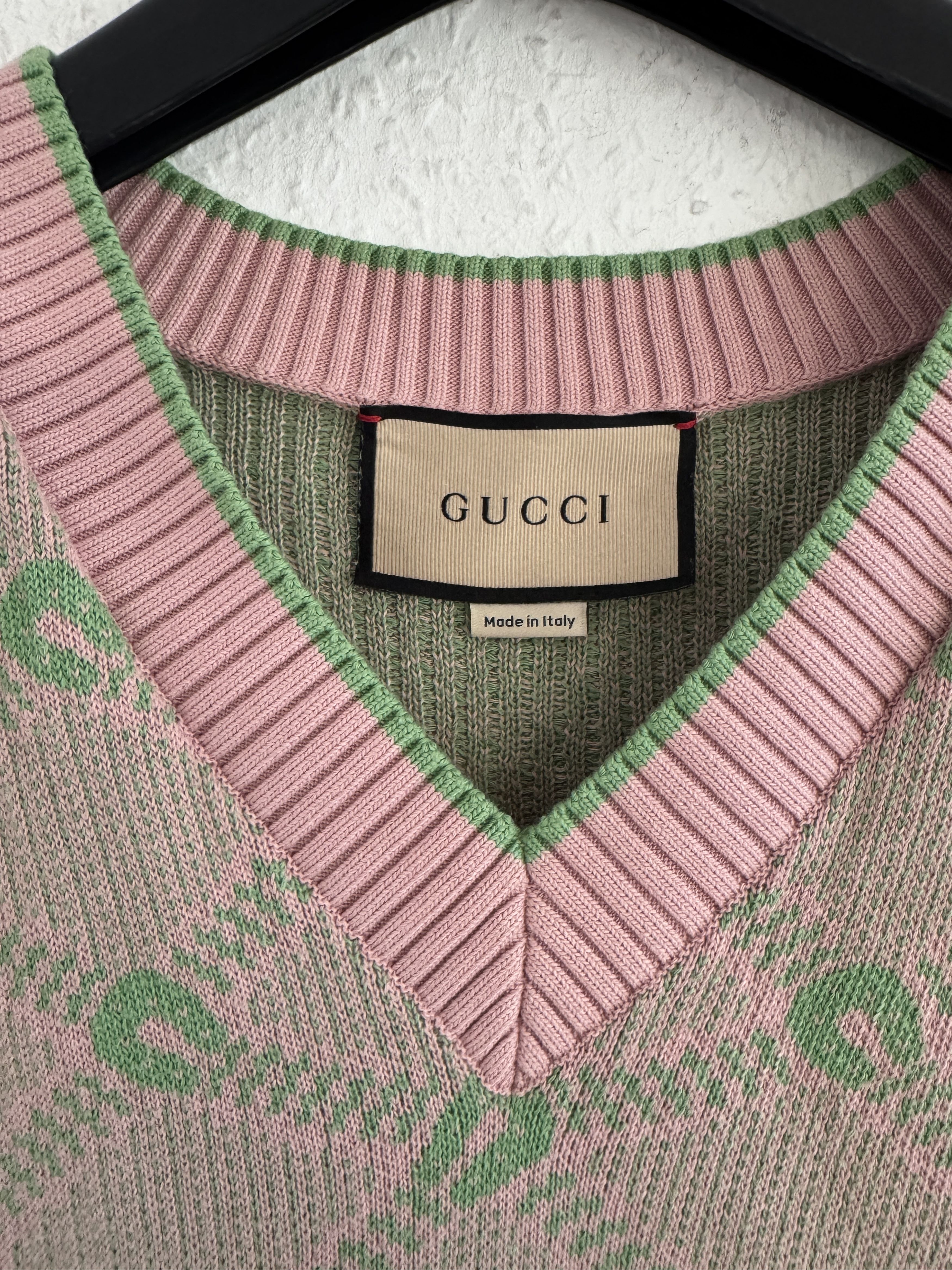 Gucci Horseshoe Knit Vest Size US S / EU 44-46 / 1 - 8 Thumbnail