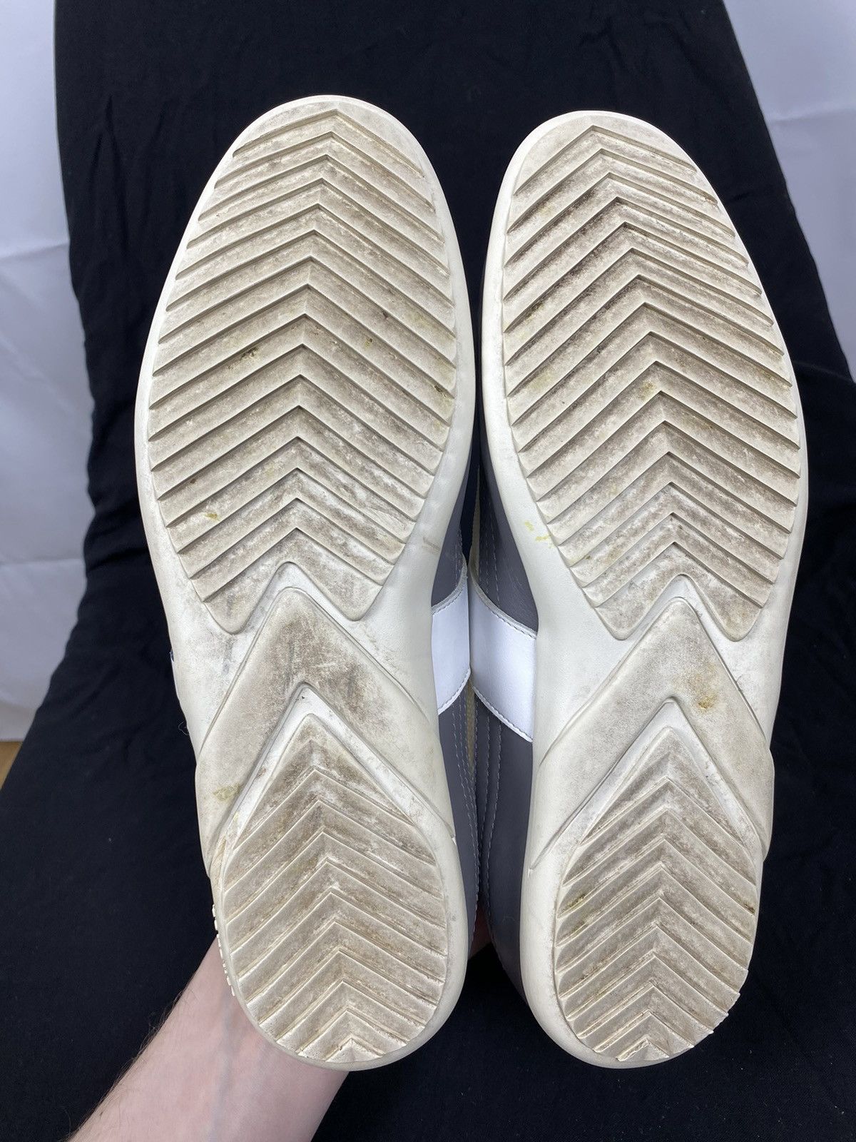 Versace Versace Canvas-Leather Sneakers size 40 Size US 10 / IT 40 - 8 Thumbnail