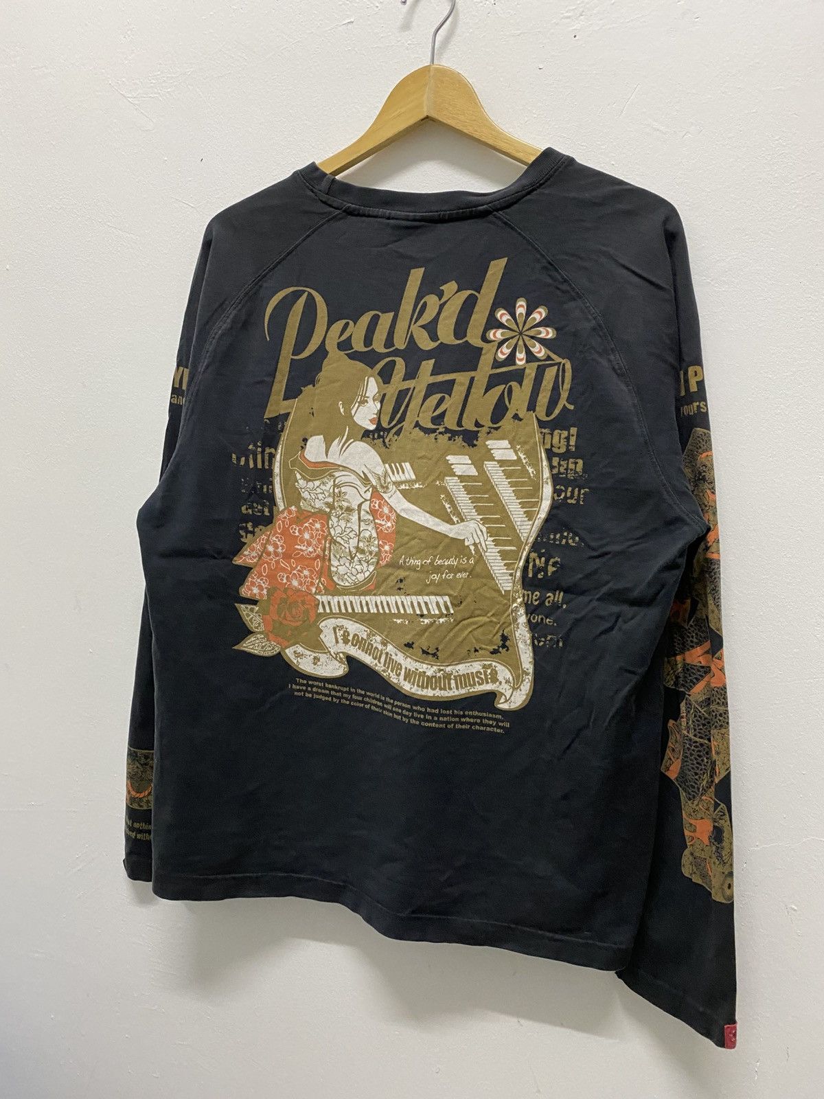 Tedman Rare Tedman Ted Company Peak D’yellow rat rod custom Size US XL / EU 56 / 4 - 1 Thumbnail