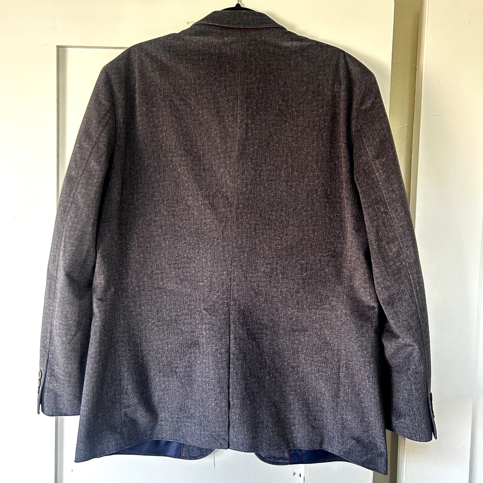 Pronto Uomo Men's Pronto Uomo gray soft blazer sz L Size US L / EU 52-54 / 3 - 4 Thumbnail