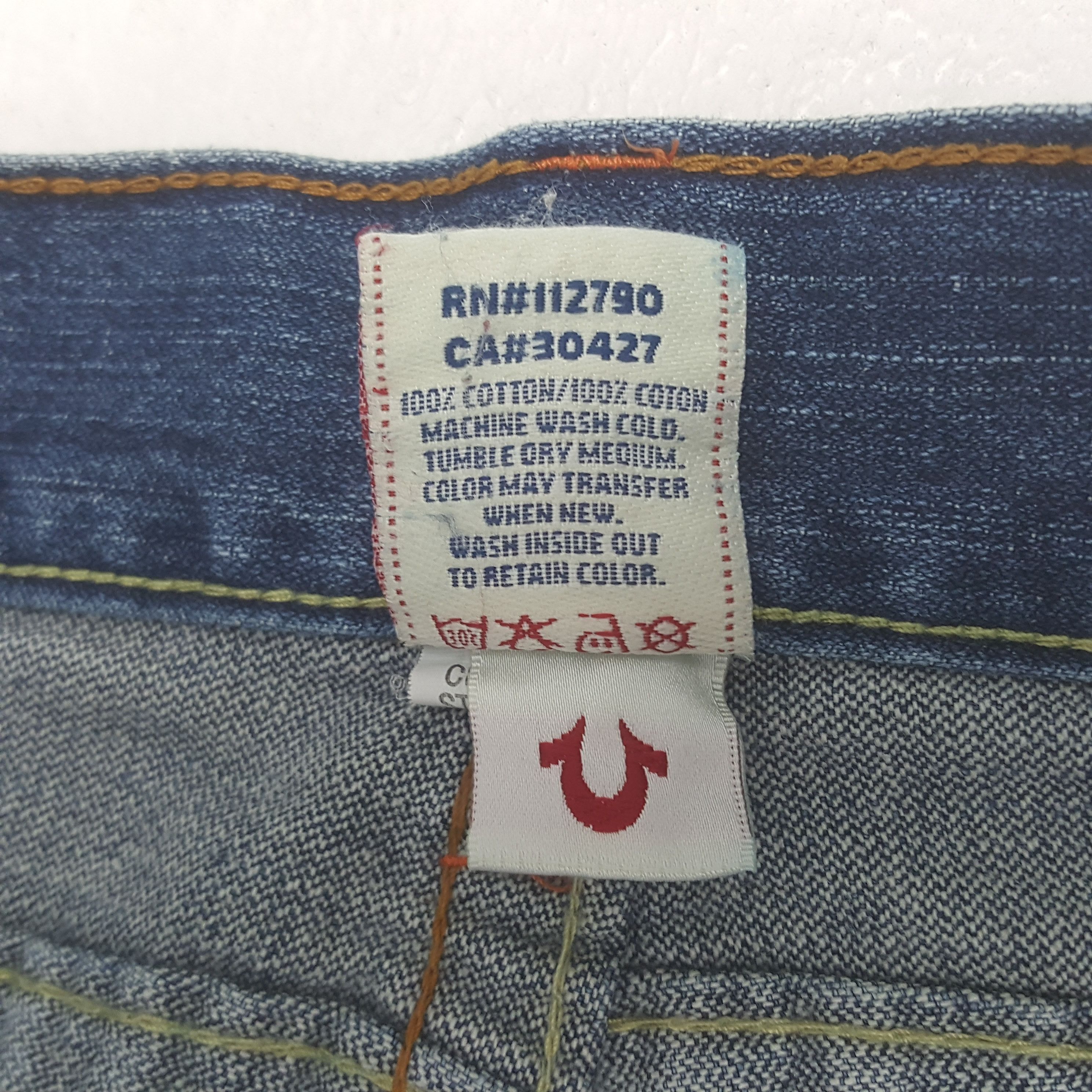 True Religion Vintage Truw Religion American Bootcut Denim Jeans C297N15 Size US 32 / EU 48 - 9 Thumbnail