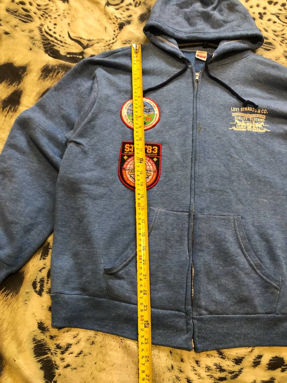 Levi's Levi's Hoodie Adult Patched MADE IN USA Team Size US L / EU 52-54 / 3 - 11 Thumbnail