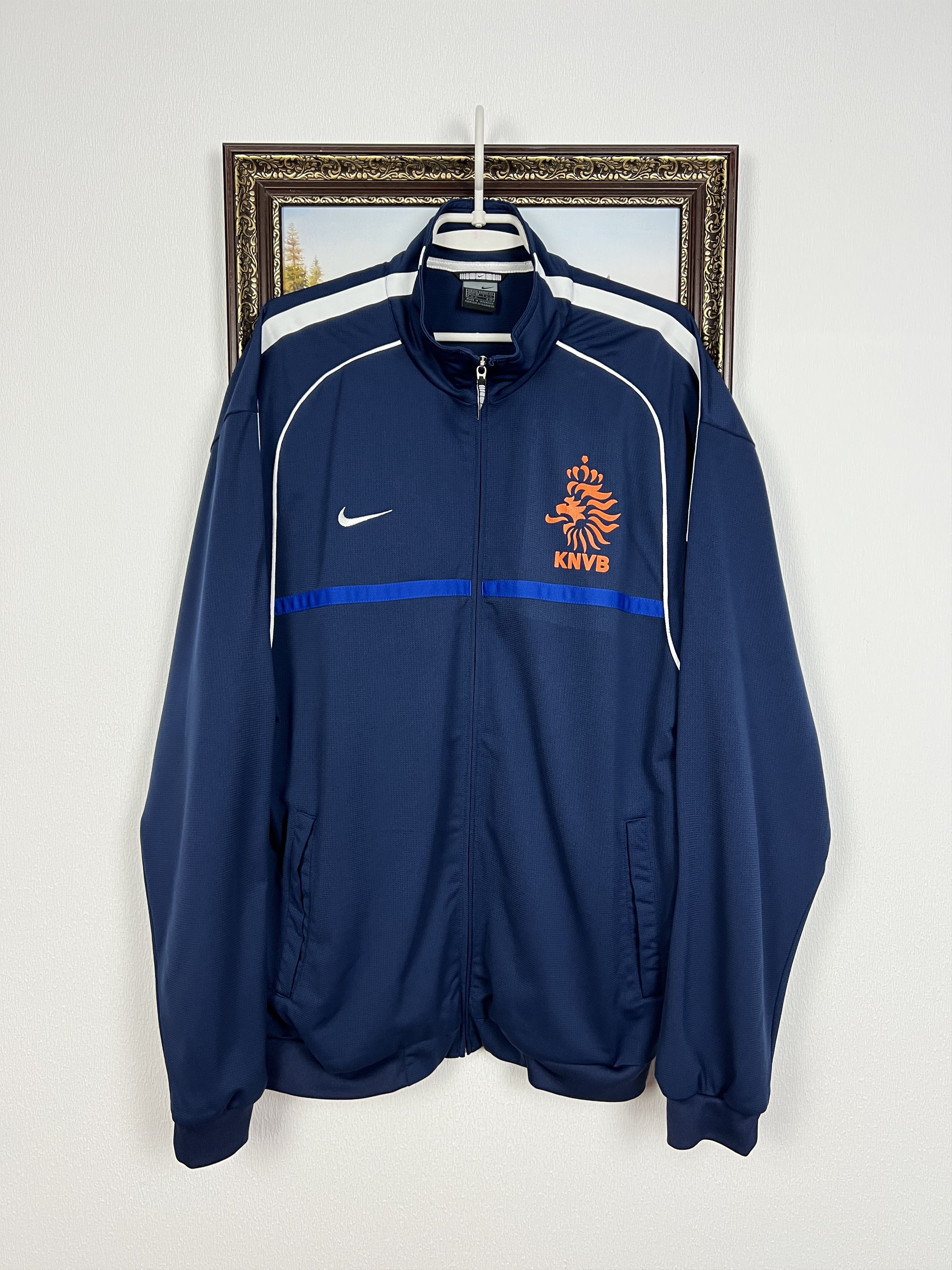 Nike Vintage Nike Netherlands Holland Football Suit Soccer Set Size US XL / EU 56 / 4 - 2 Thumbnail