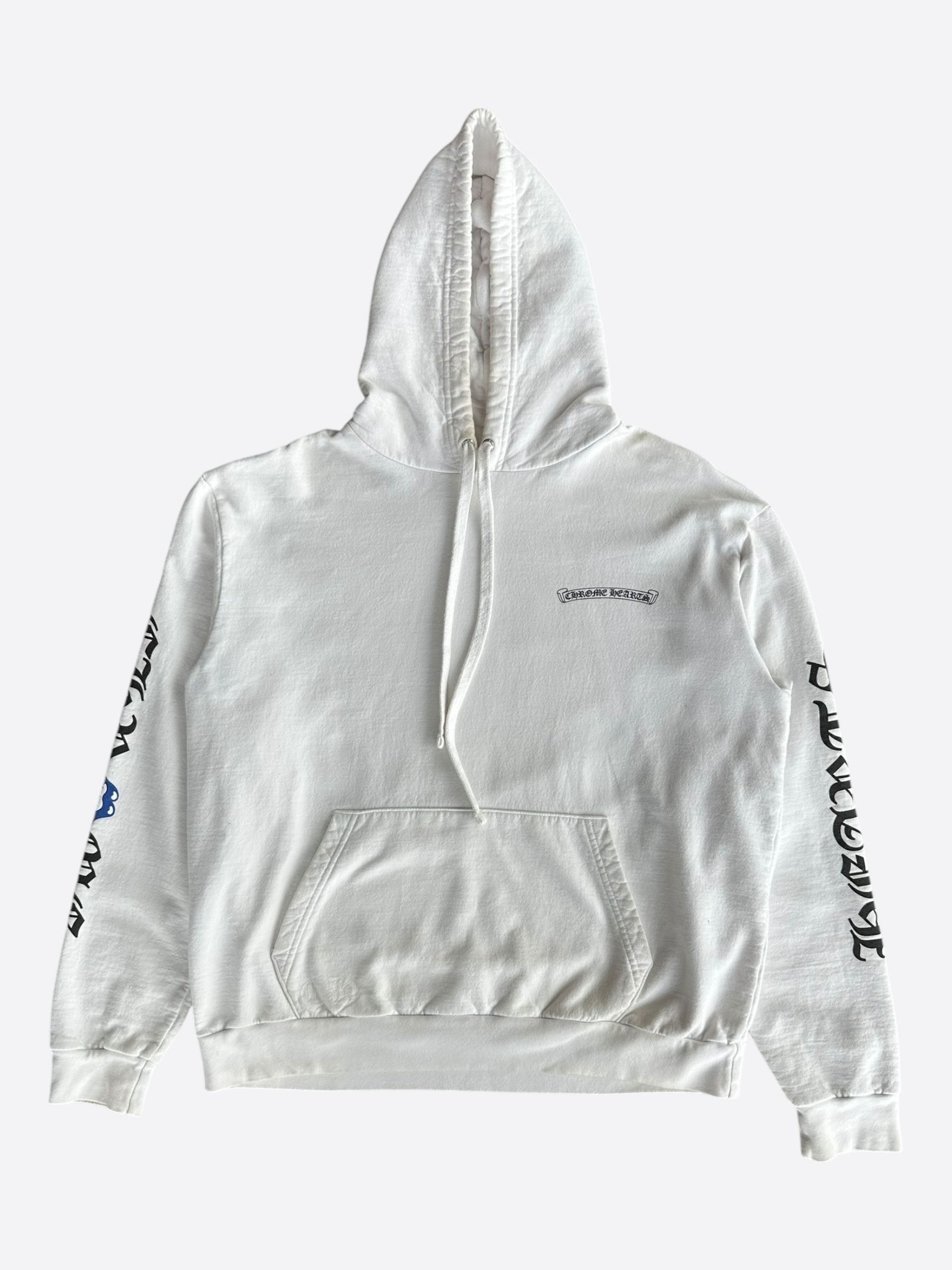 Chrome Hearts Chrome Hearts White & Blue Rolling Stones Hoodie Size US M / EU 48-50 / 2 - 1 Thumbnail