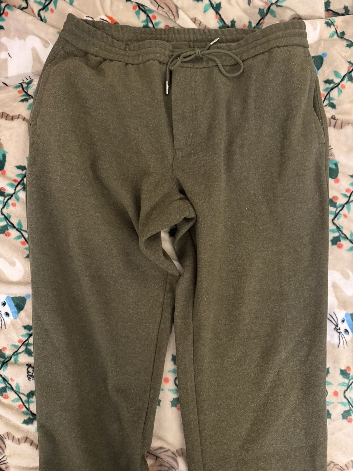 Kith Kith Felted Jersey Lorimer Pant - Green - size XL Size US 36 / EU 52 - 1 Thumbnail