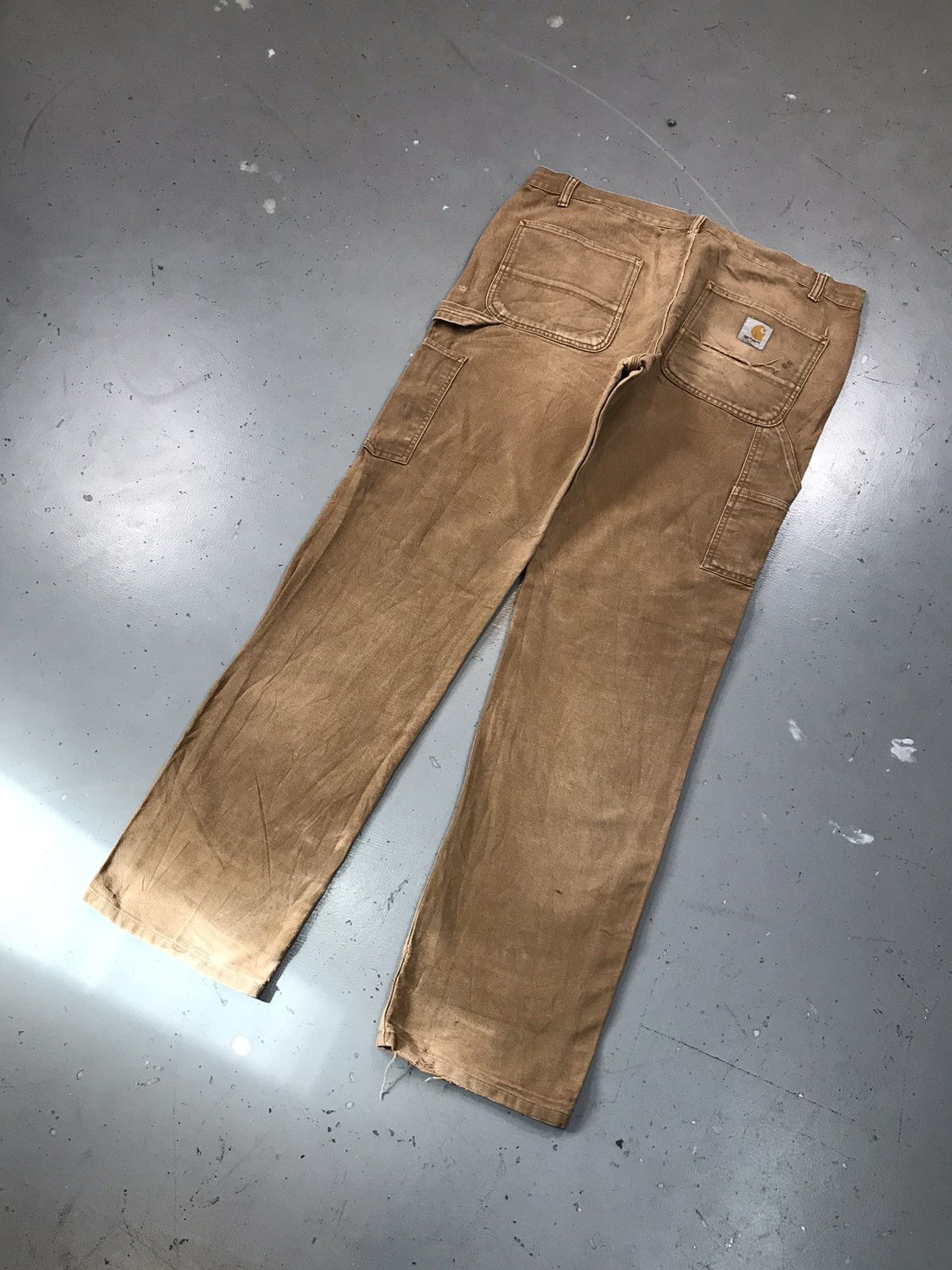 Carhartt Wip × Vintage Vintage Carhartt WIP damaged carpenter denim Size US 40 / EU 56 - 10 Thumbnail