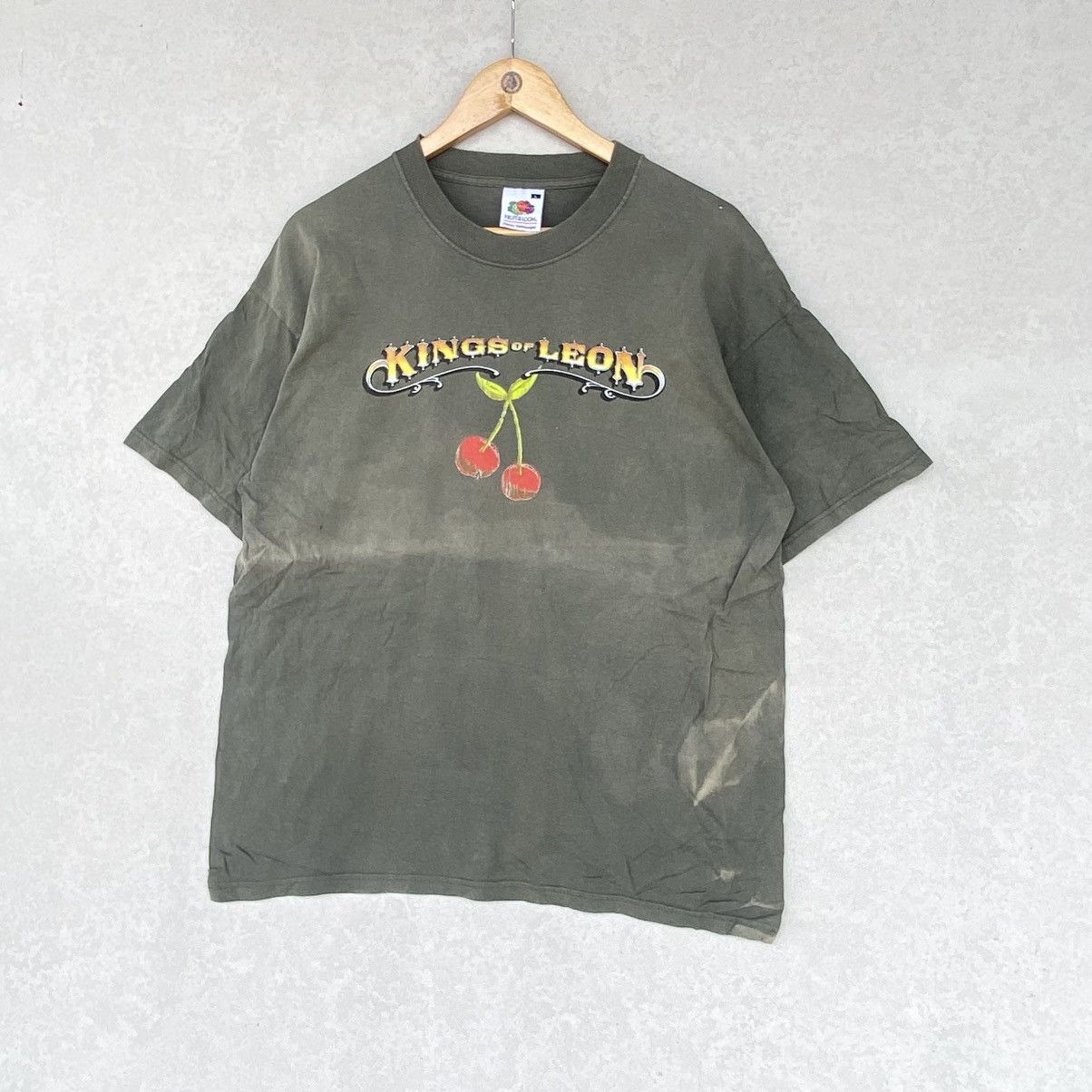 Other Vintage Fruit Of The Loom Logo Printed Sweatshirt Green Size US L / EU 52-54 / 3 - 2 Thumbnail