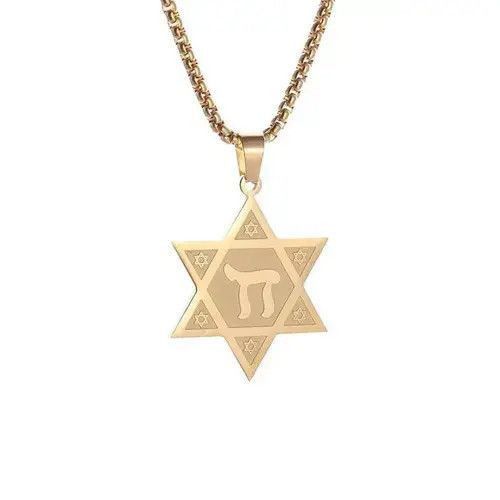 Jewelry Star of David Pendant Necklace Size ONE SIZE - 3 Thumbnail