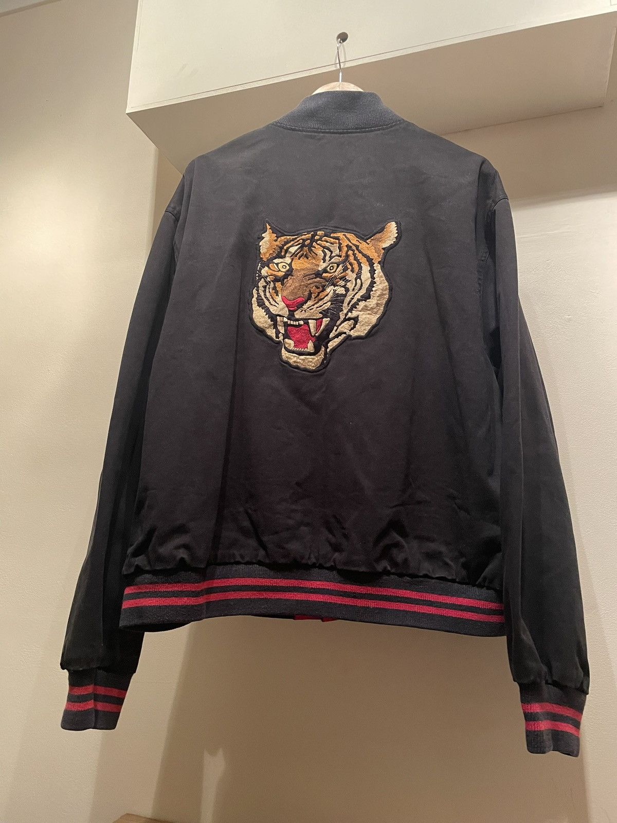 Polo Ralph Lauren Polo Sport Tiger varsity jacket Grailed