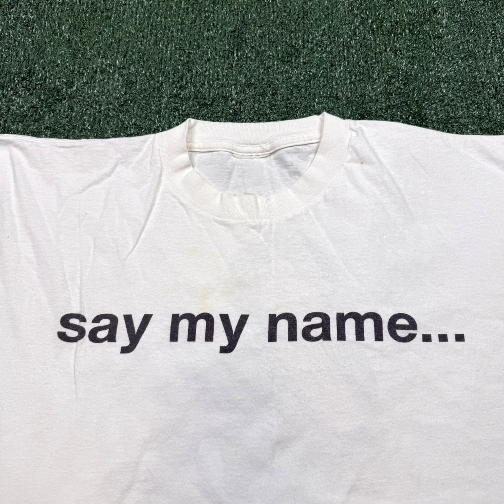 Gildan VINTAGE Gildan Patti LaBelle "Say My Name" FLAME T-Shirt 90s XXL White Mens Size US XXL / EU 58 / 5 - 8 Thumbnail