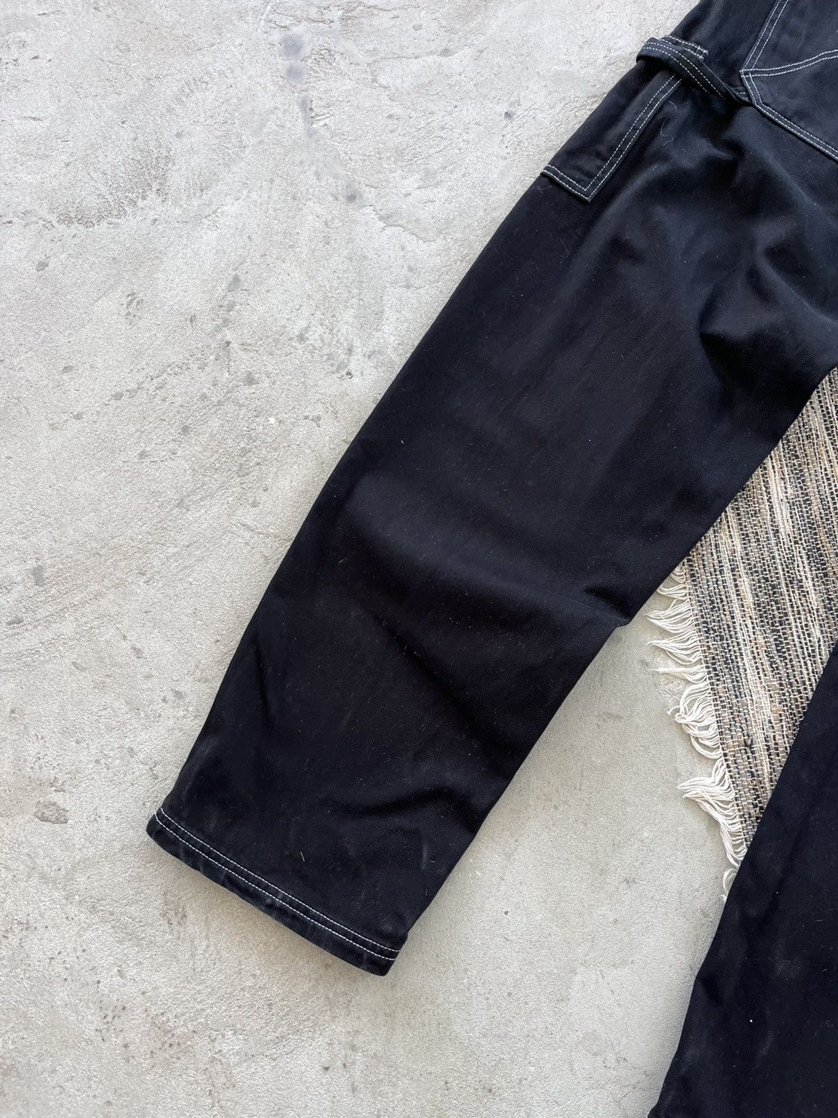 Carhartt Vintage Homeboy Loud Couture Black Baggy Denim Jeans 34x34 Size US 34 / EU 50 - 13 Thumbnail