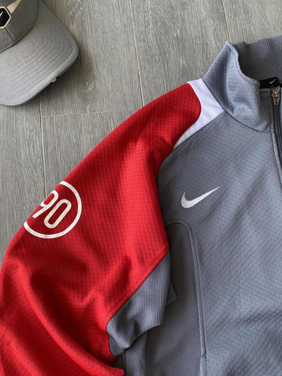 Nike × Vintage Vintage 00’s Nike Total 90 Track Jacket Size US M / EU 48-50 / 2 - 4 Thumbnail