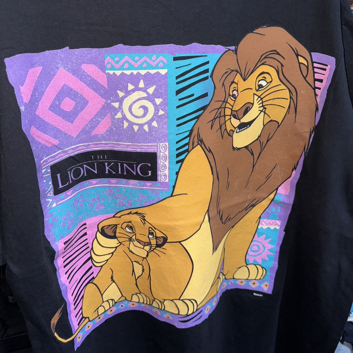 Disney VTG 90S THE LION KING DISNEY TEE Size US XL / EU 56 / 4 - 4 Thumbnail