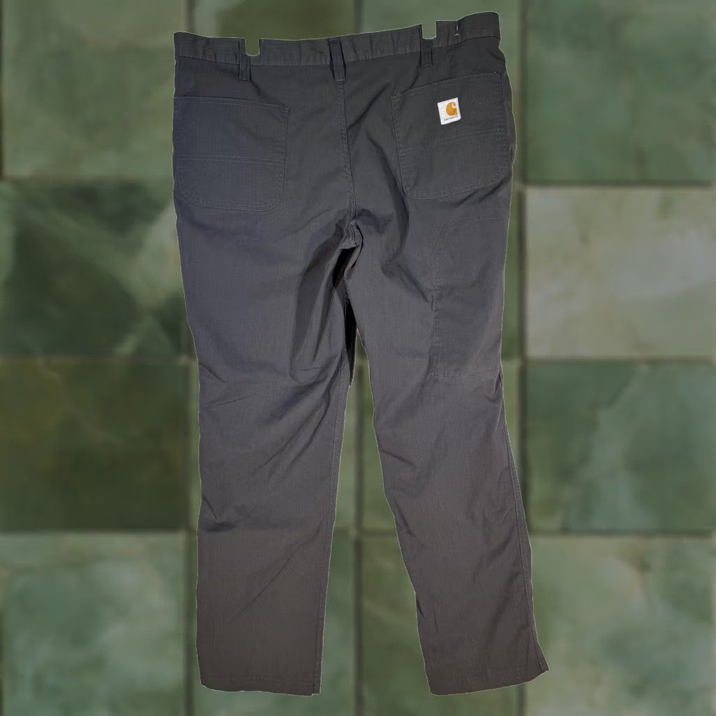 Carhartt Carhartt Pants Mens 38x32 Gray Relaxed Fit Ripstop Utility Workwear Stain Zip Size US 38 / EU 54 - 1 Thumbnail