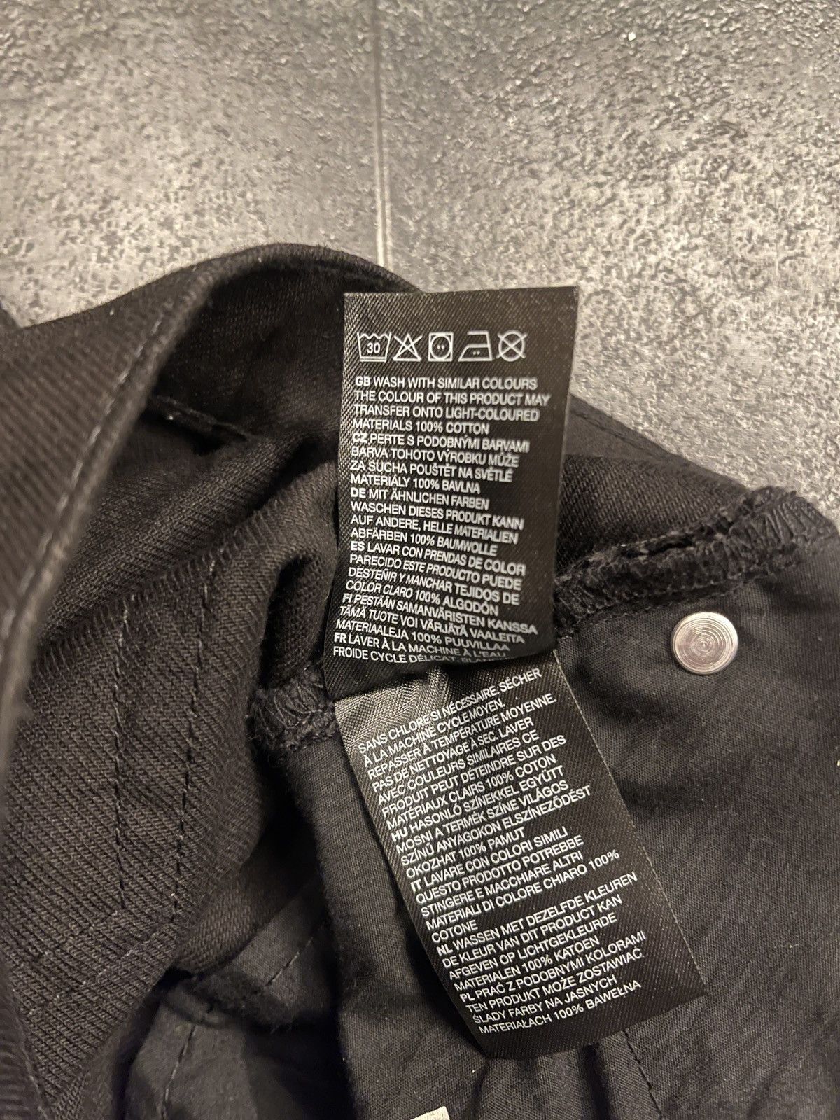 Cheap Monday Cheap Monday In Law Black L32/W27 Size US 27 - 6 Thumbnail