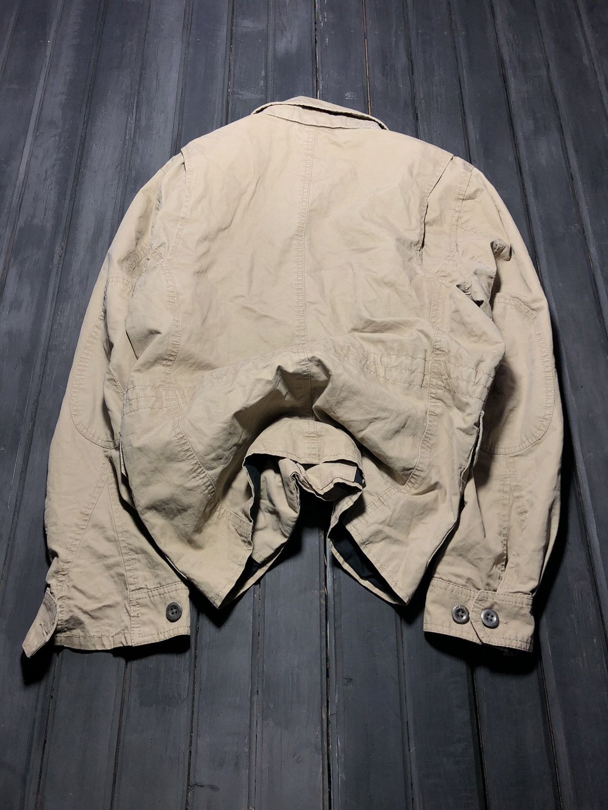 Diesel × Japanese Brand × Yohji Yamamoto VTG Avant Garde If Six Was Nine Style Diesel Bomber Jacket Size US S / EU 44-46 / 1 - 5 Thumbnail