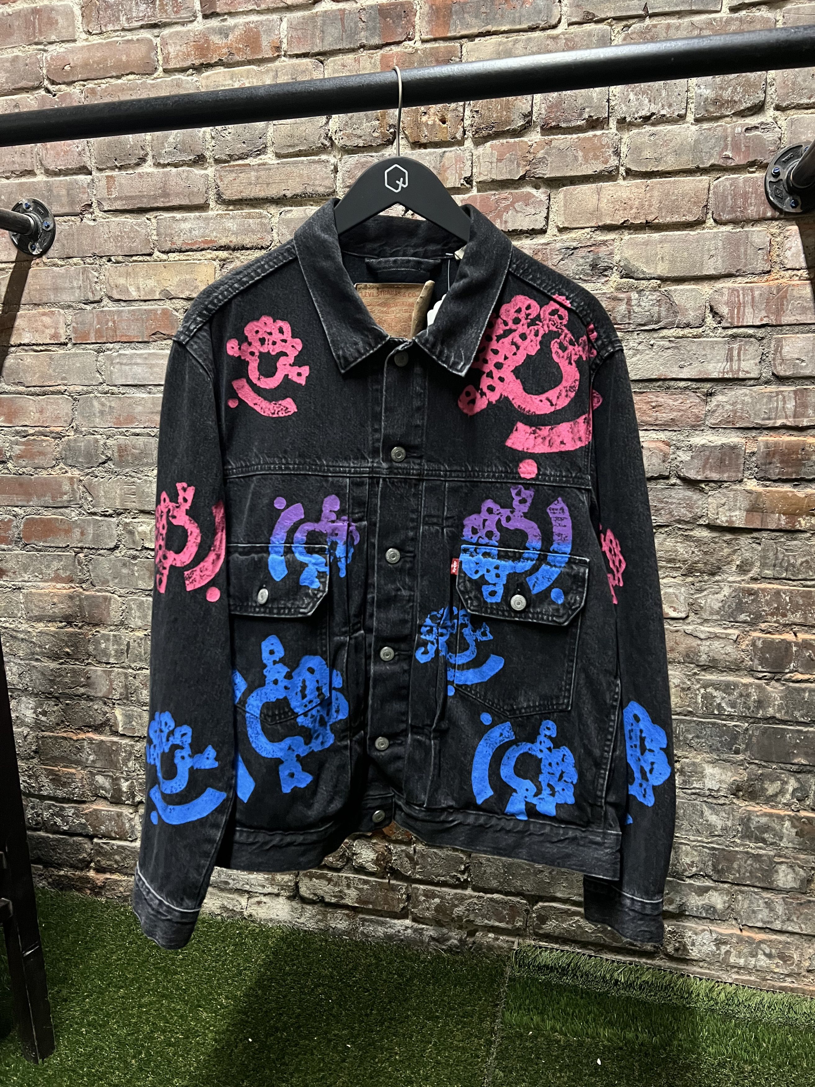 DENIM TEARS Bstroy Tears x Levi's Denim Type 2 Trucker Jacket Size US L / EU 52-54 / 3 - 1 Thumbnail
