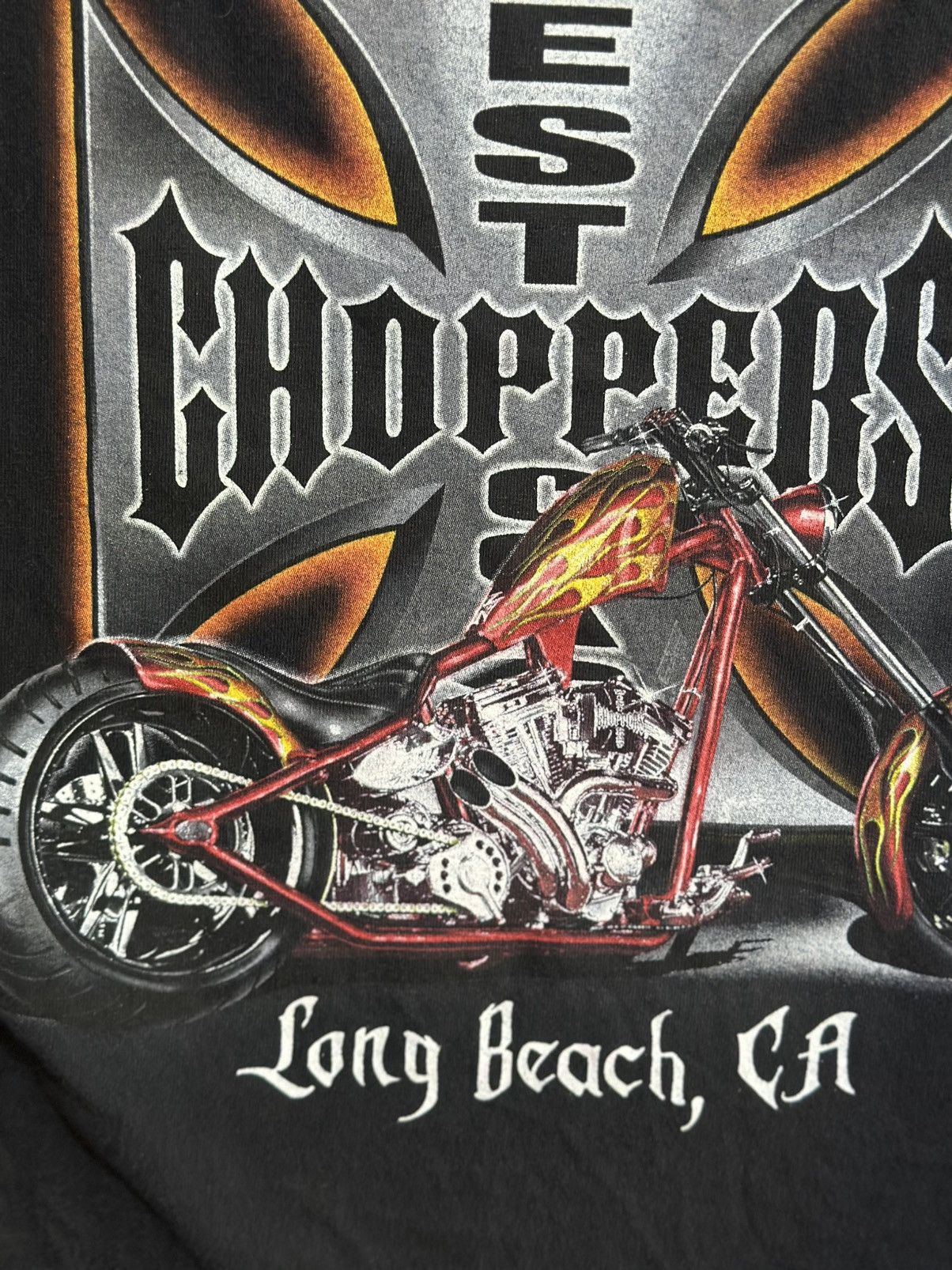 Vintage × West Coast Choppers Vintage West Coast Choppers Faded Tee Size S / US 4 / IT 40 - 6 Thumbnail