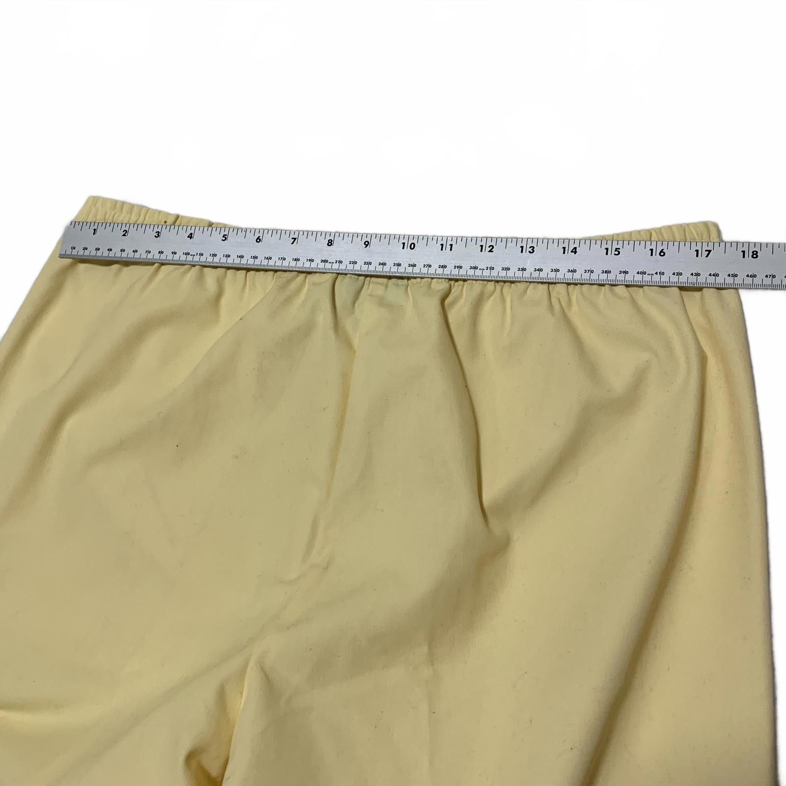 Other Koret Women's Size 14 Yellow Elastic Waist Pants W35x30L Size 36" / US 14 / IT 50 - 9 Thumbnail